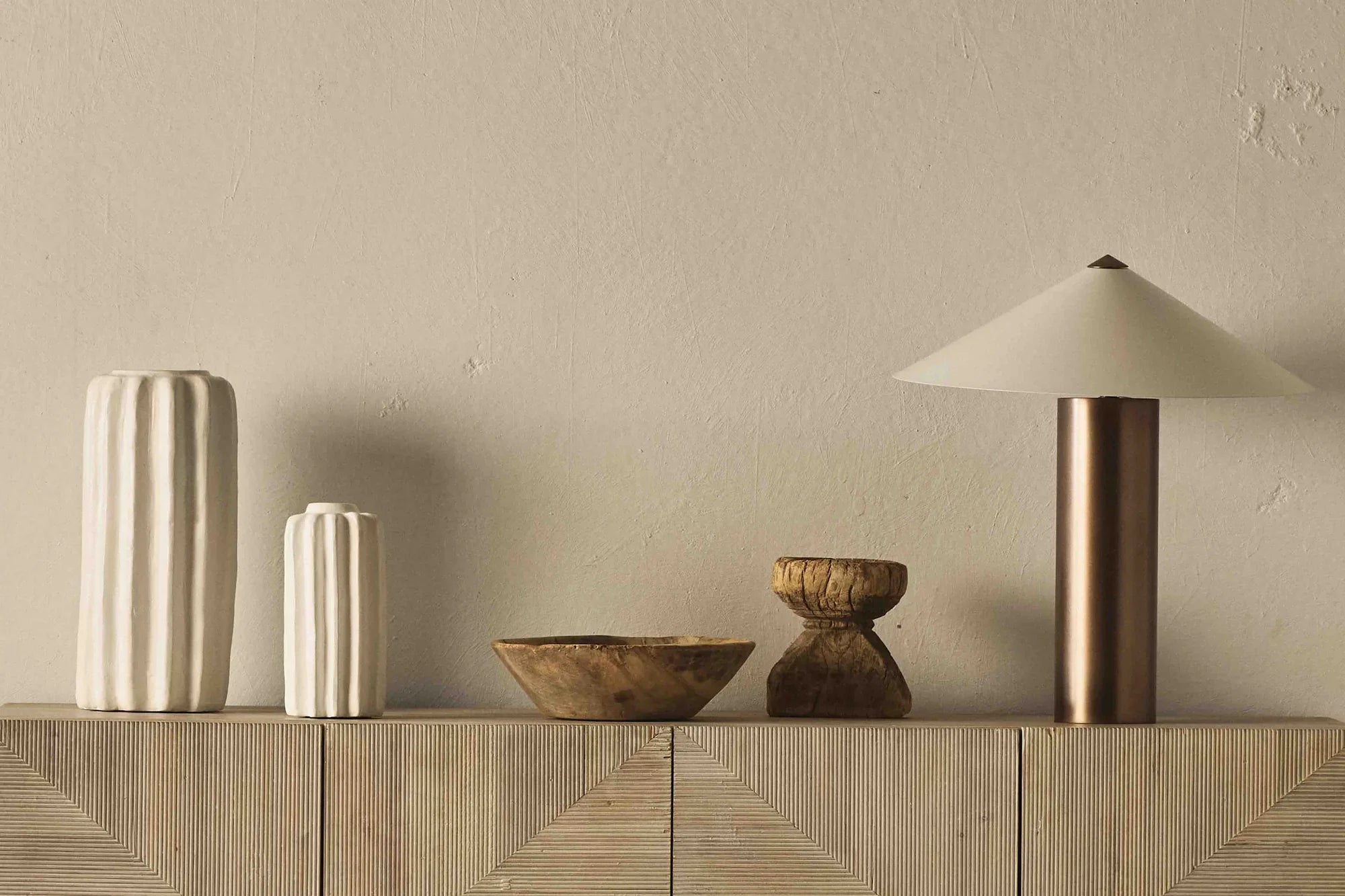 White Vases