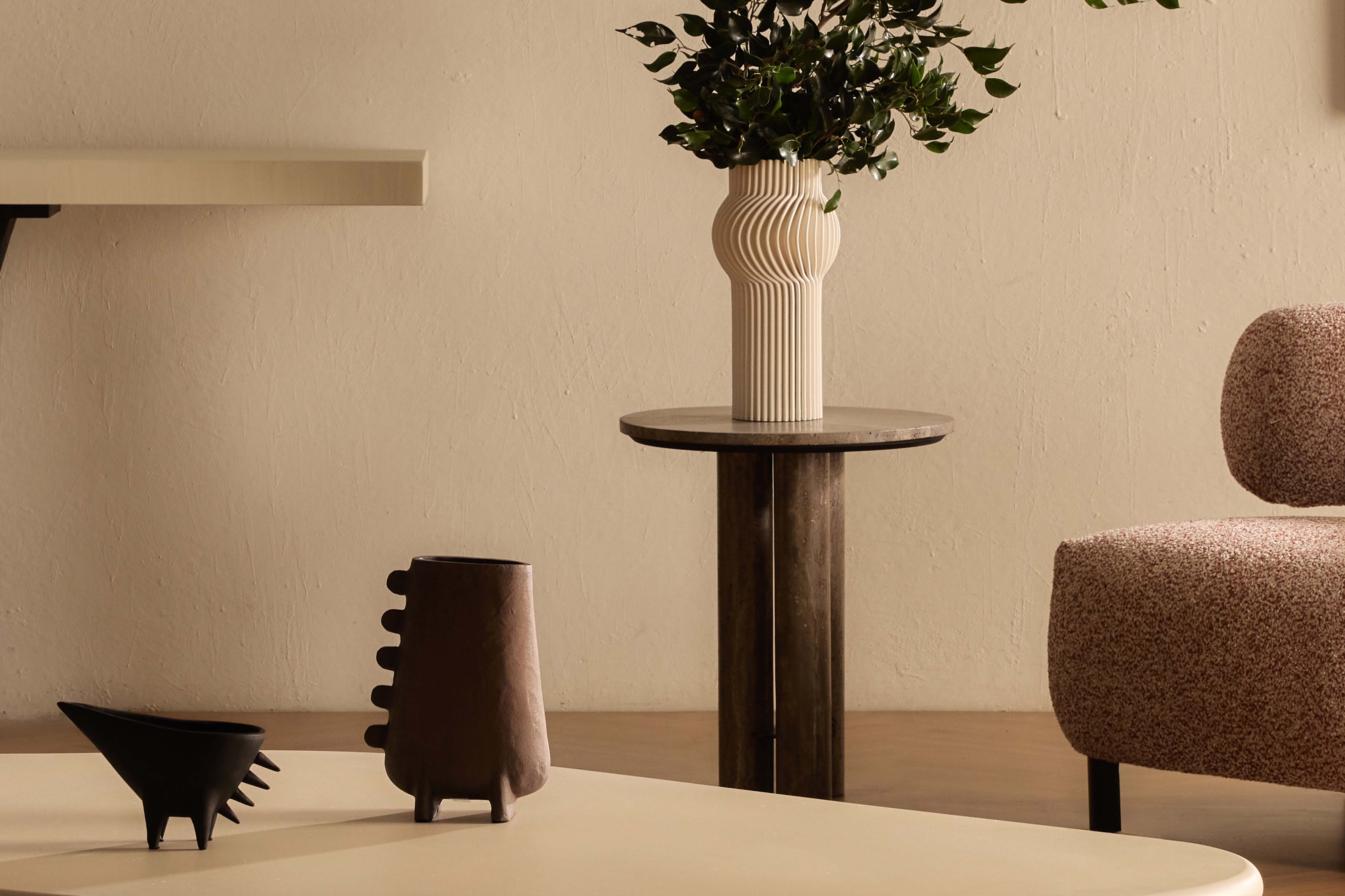 Small Black Vases
