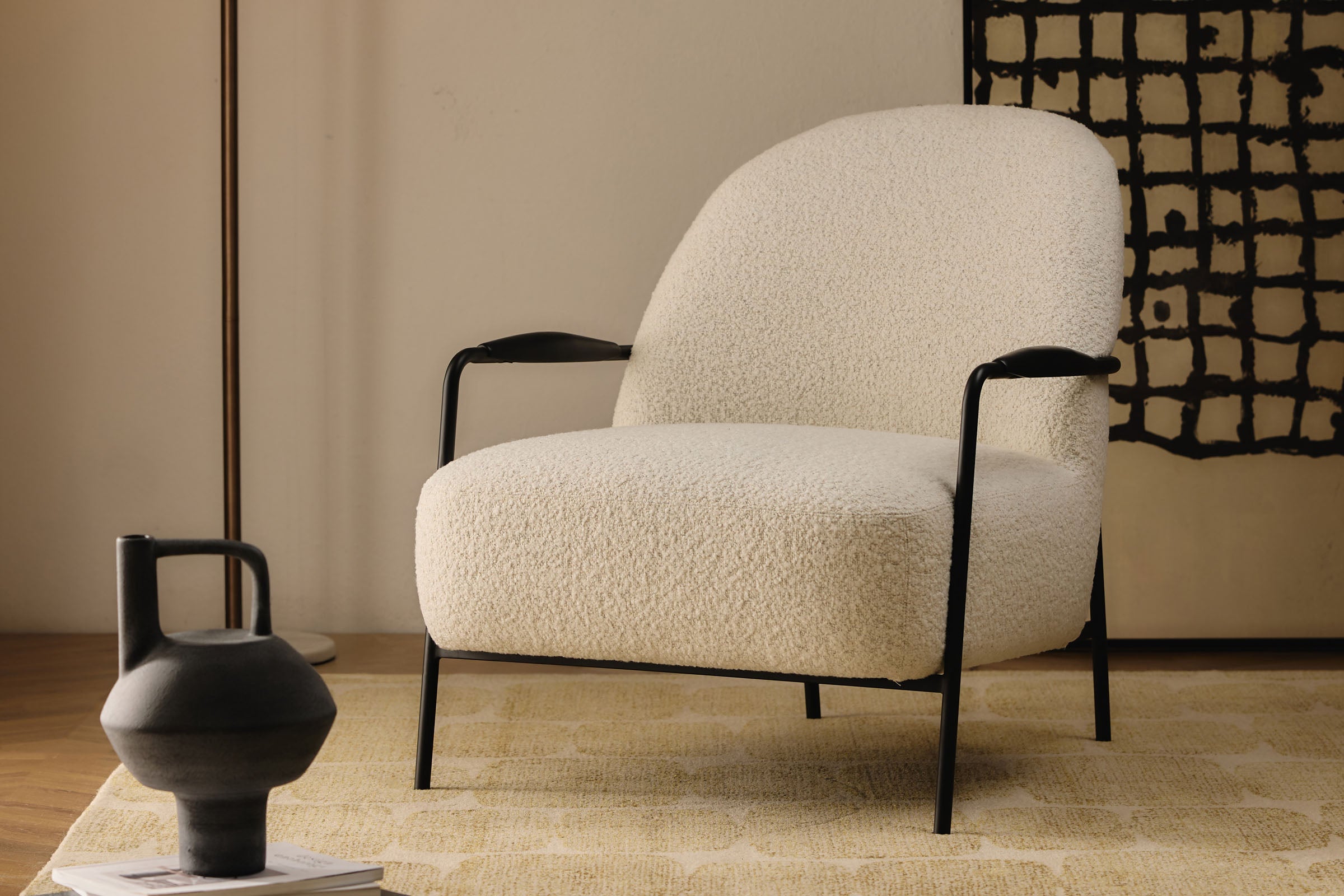 White Armchairs