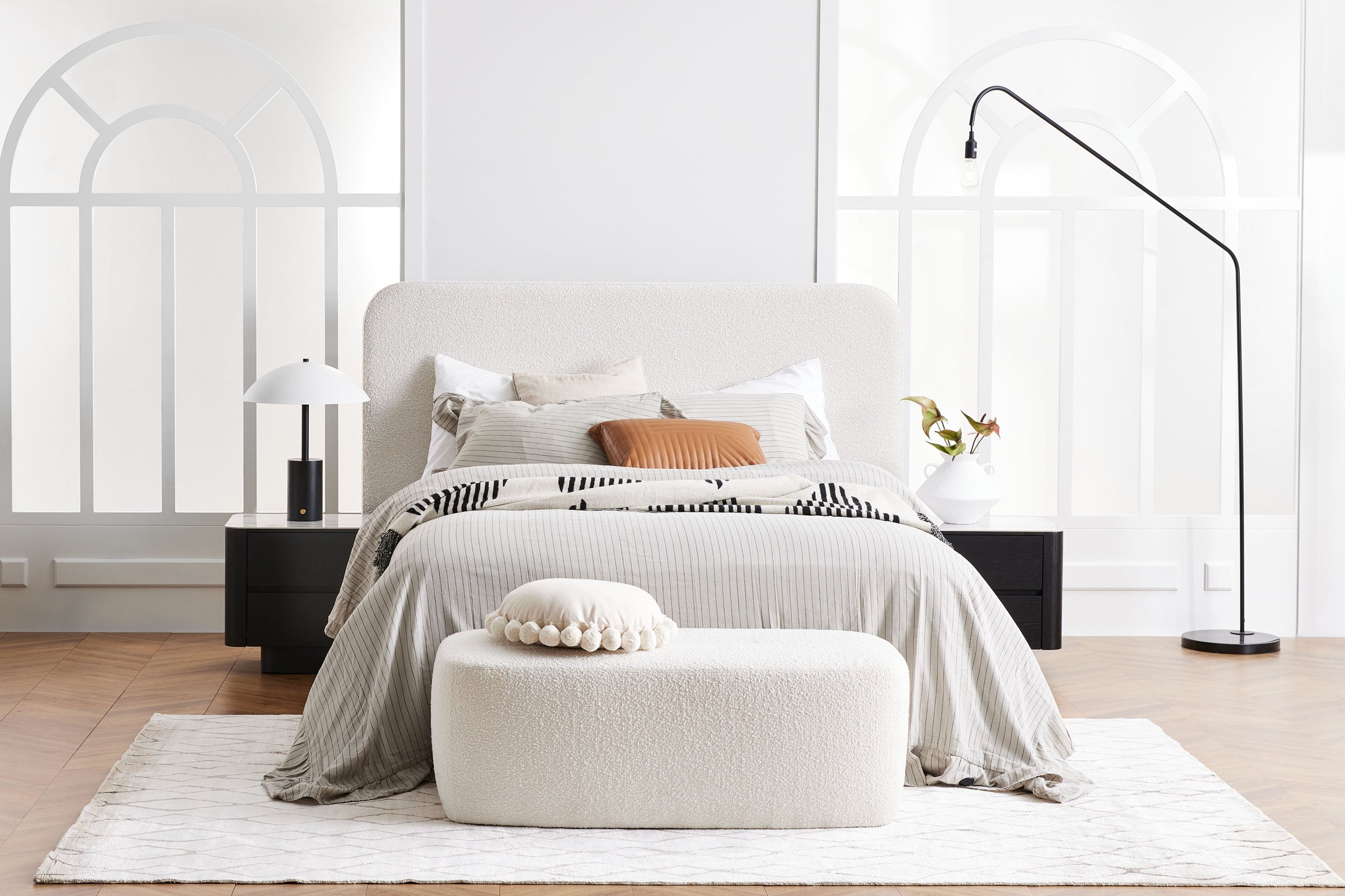 Boucle Bedheads & Headboards