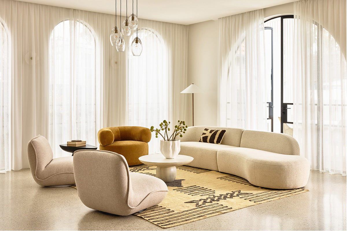 Curved Sofas & Couches