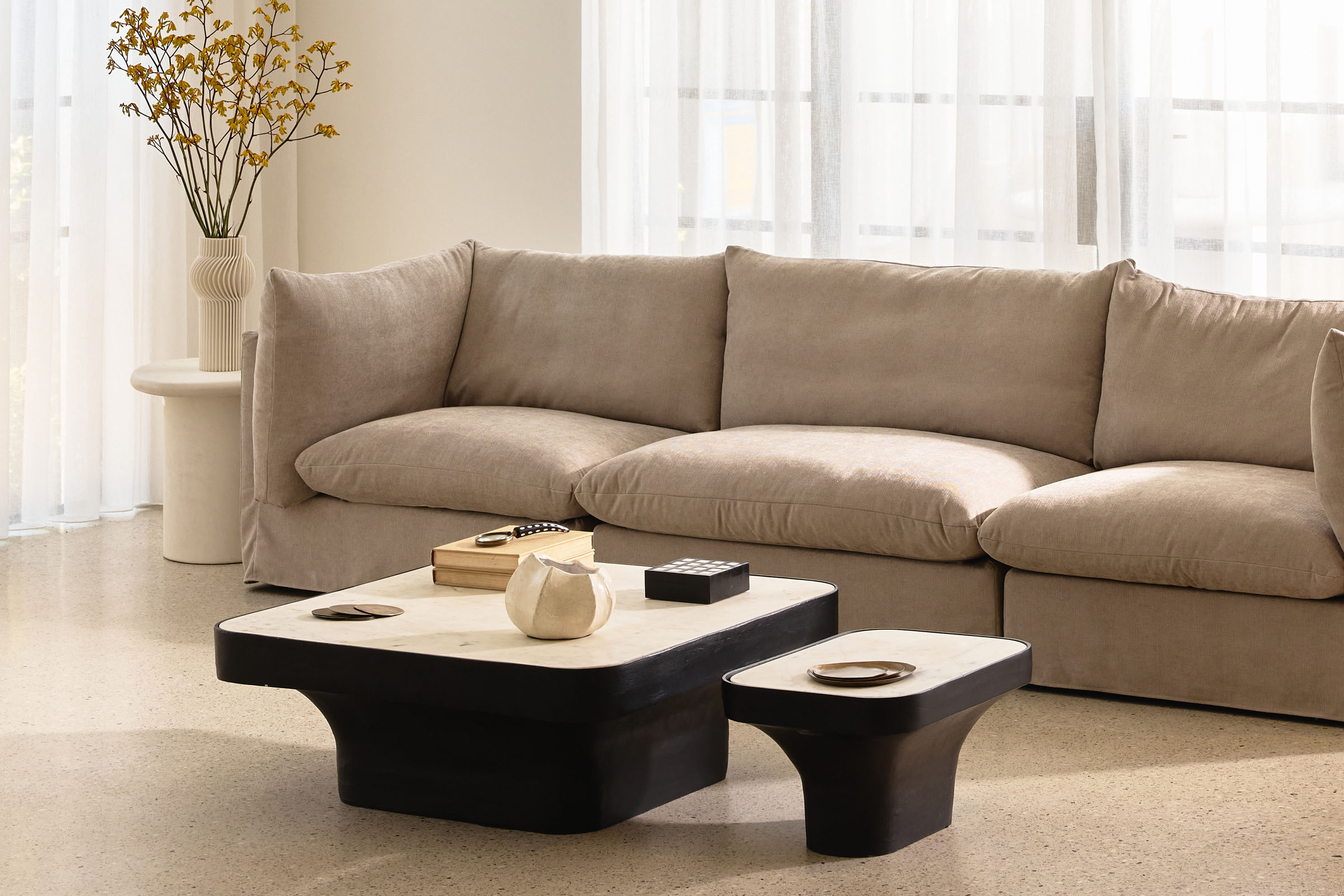 Black Marble Coffee Tables