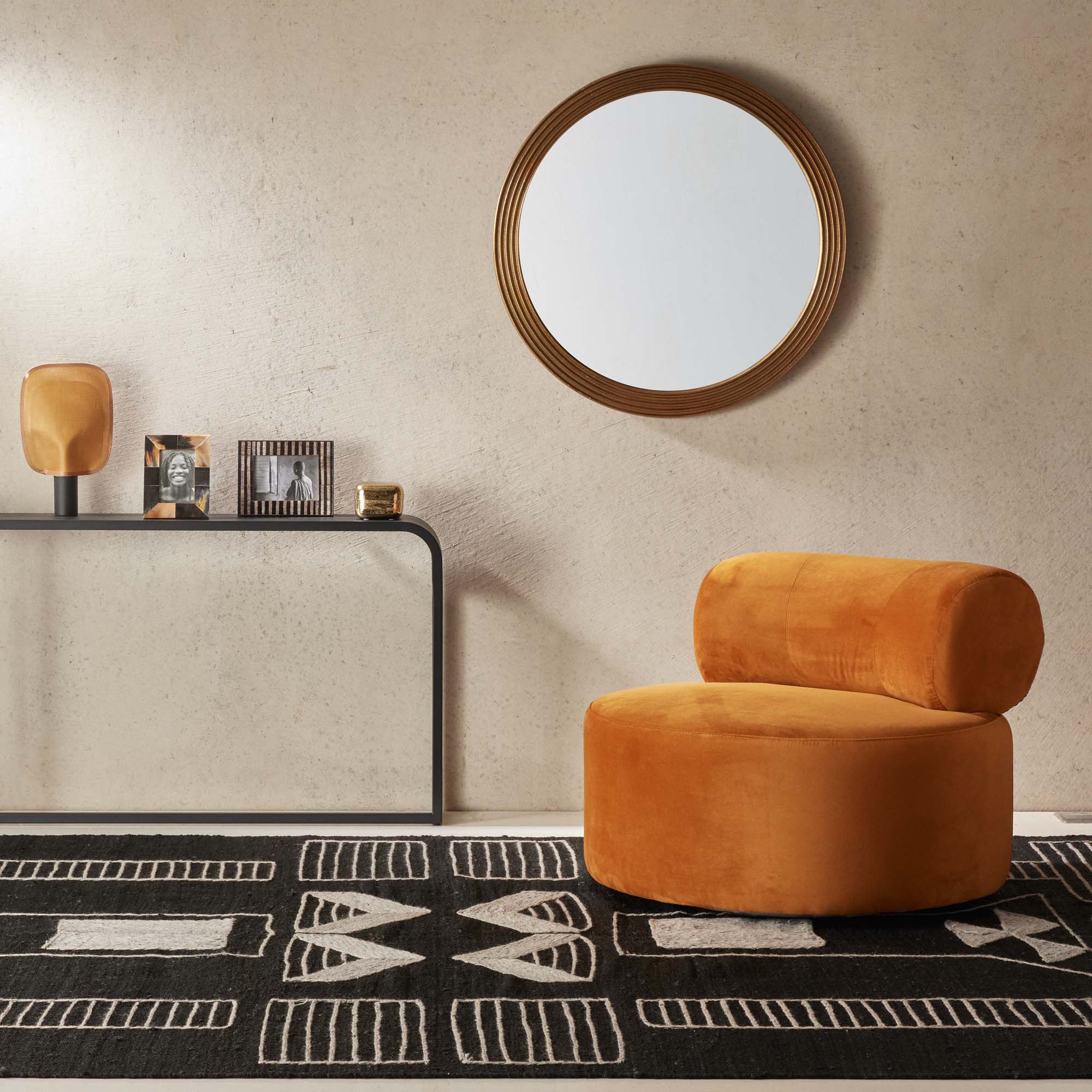 Agnes Round Wall Mirror