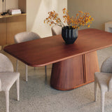 Tannah Dining Table Walnut Large