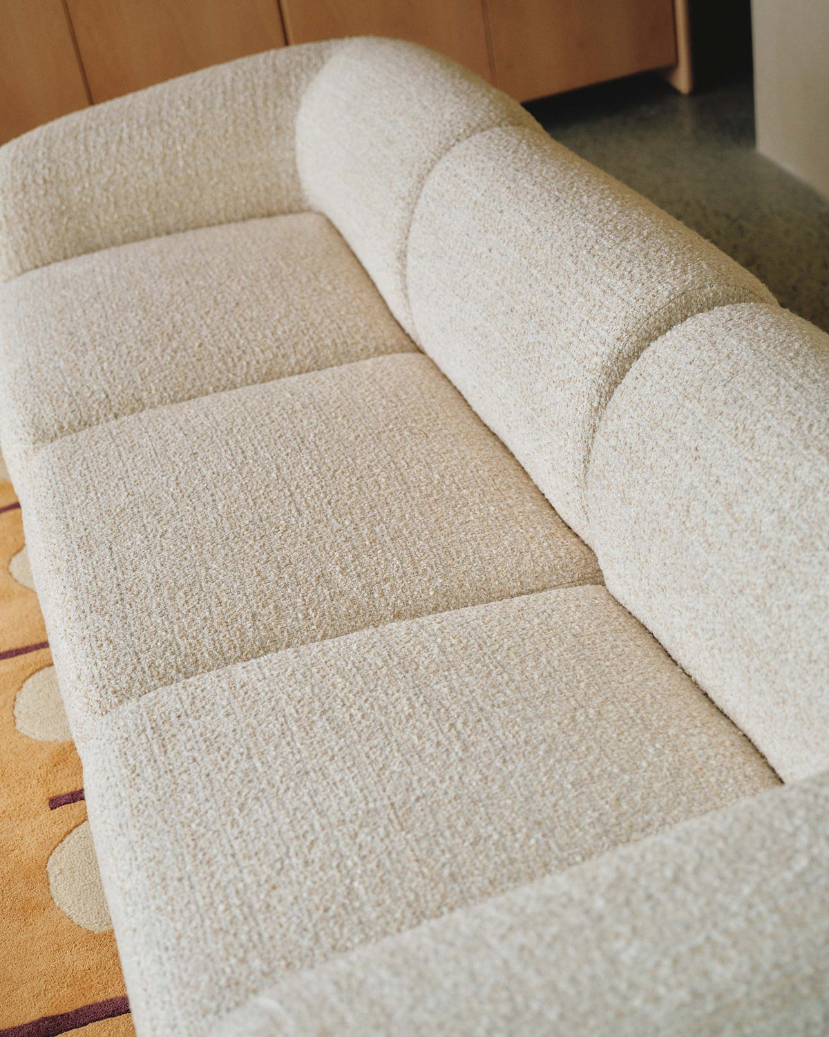 Olivia Modular Sofa Chair Greige Pebble
