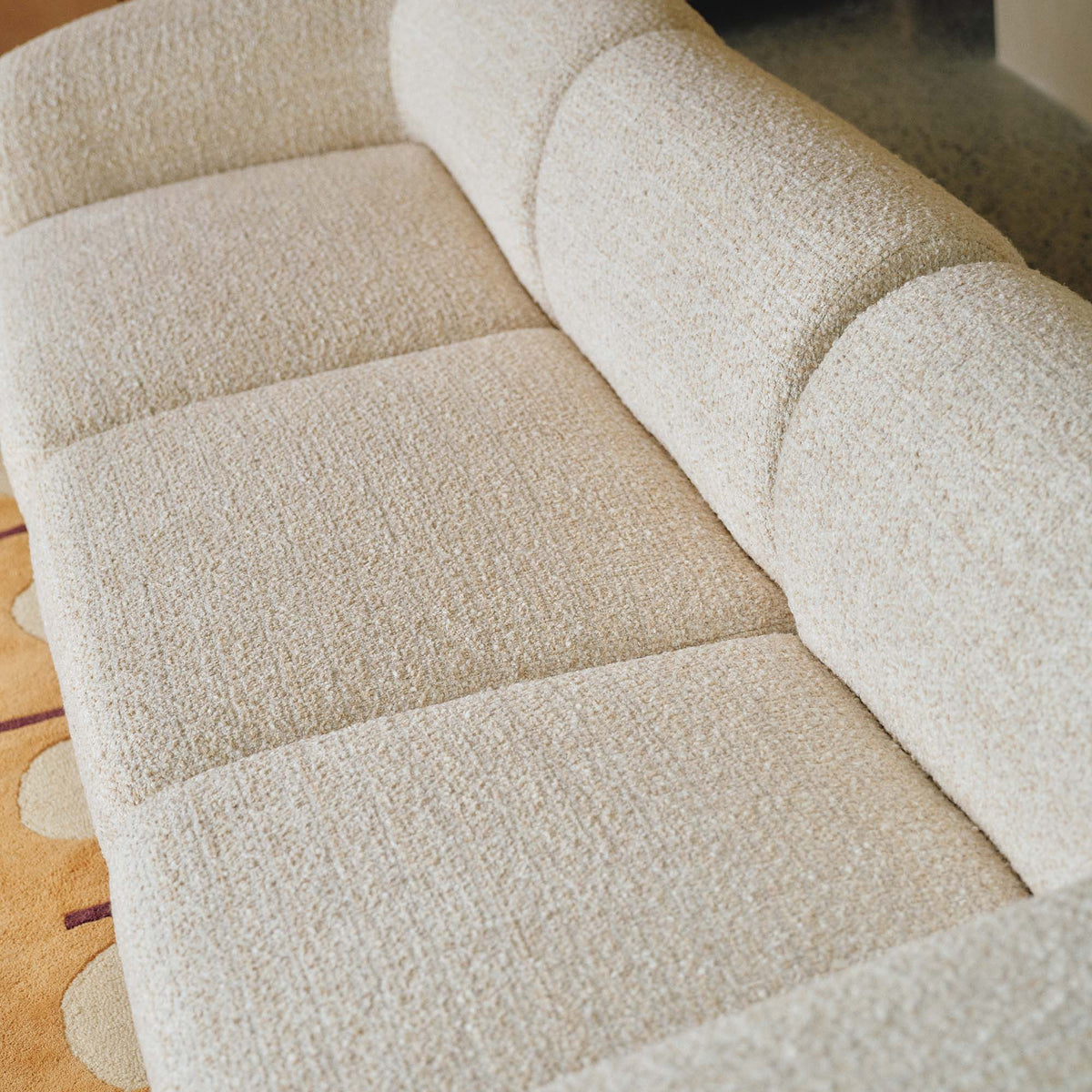 Olivia Modular Sofa Chair Greige Pebble