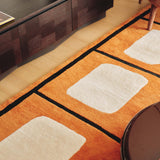 Esme Rug Orange Black 300 x 400