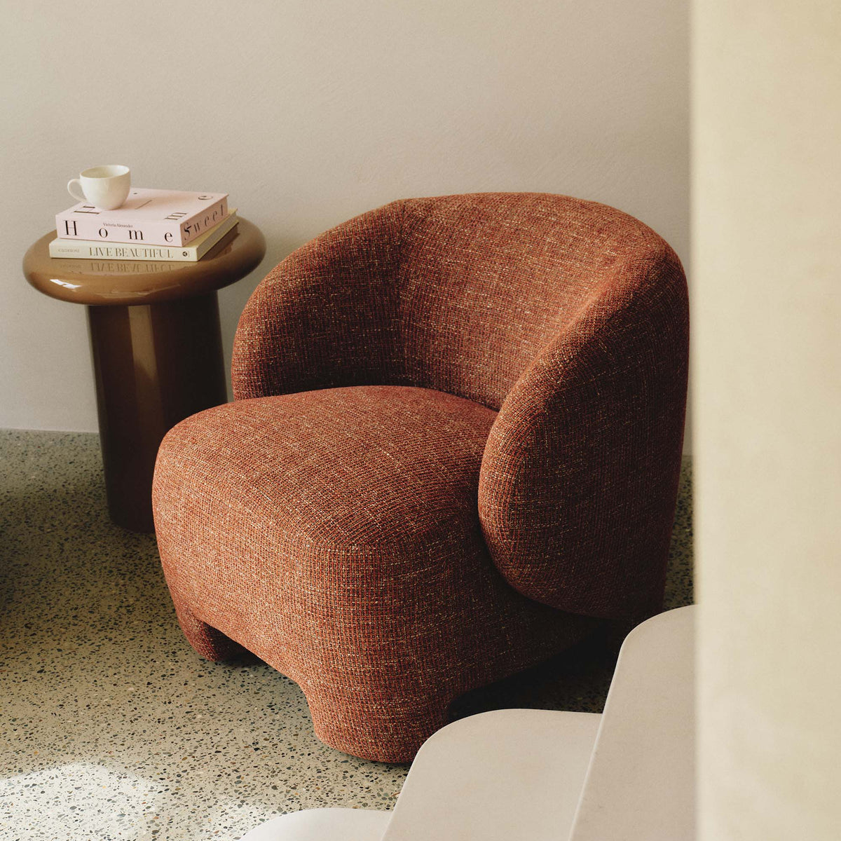 Ardan Occasional Chair Blush Umber