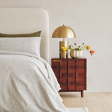 Celine Bedhead Double Alabaster
