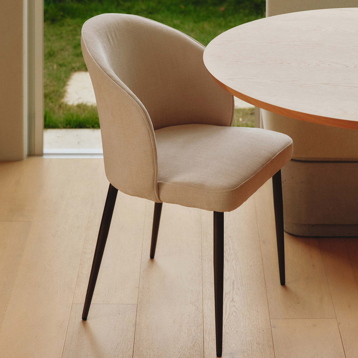 Gia Dining Chair Drift Beige