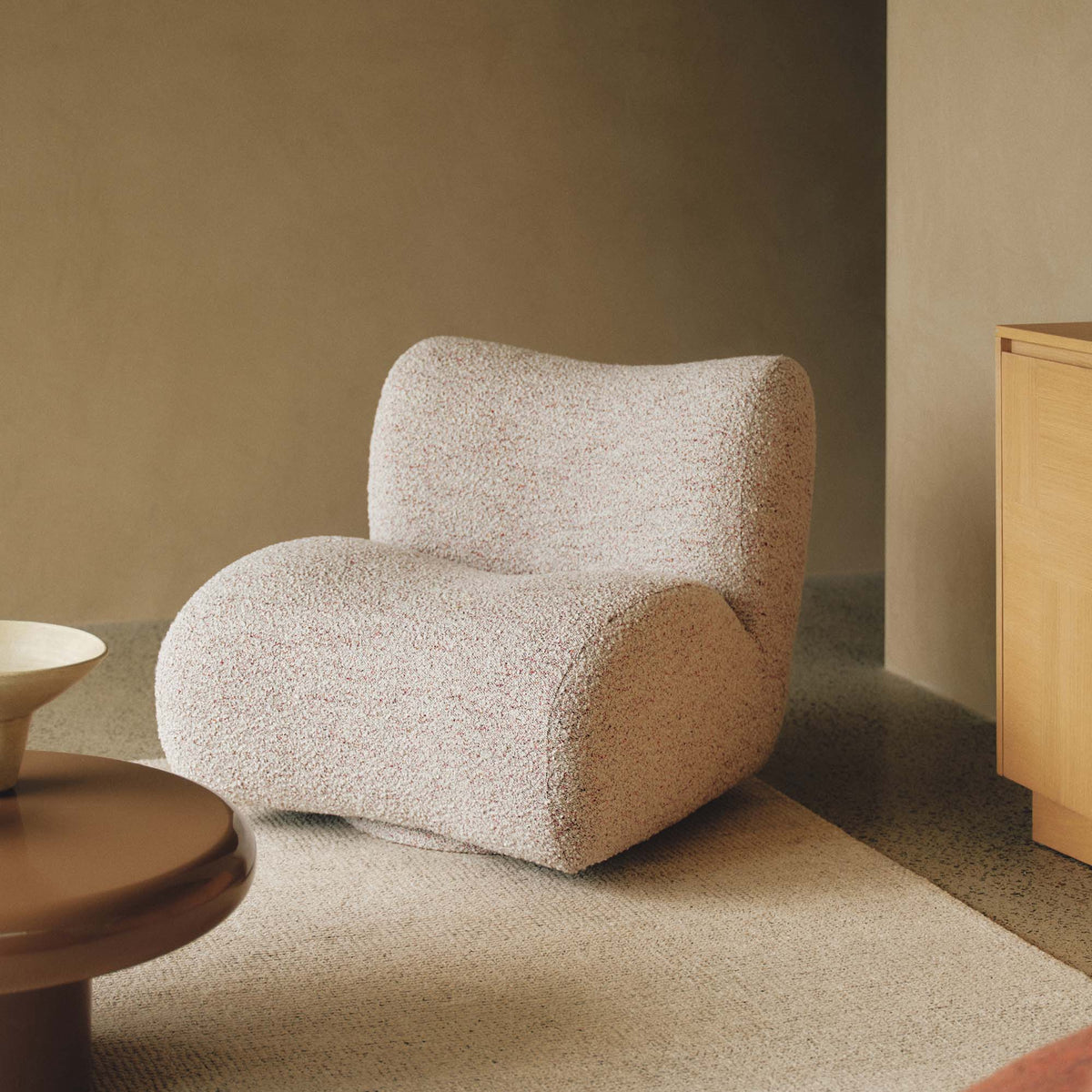 Millie Swivel Chair Confetti