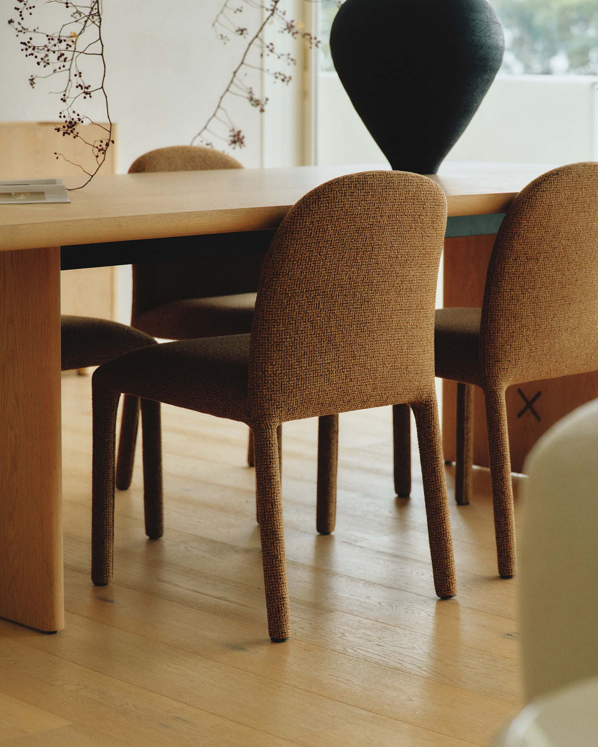 Ellis Dining Chair Bronzed Honey