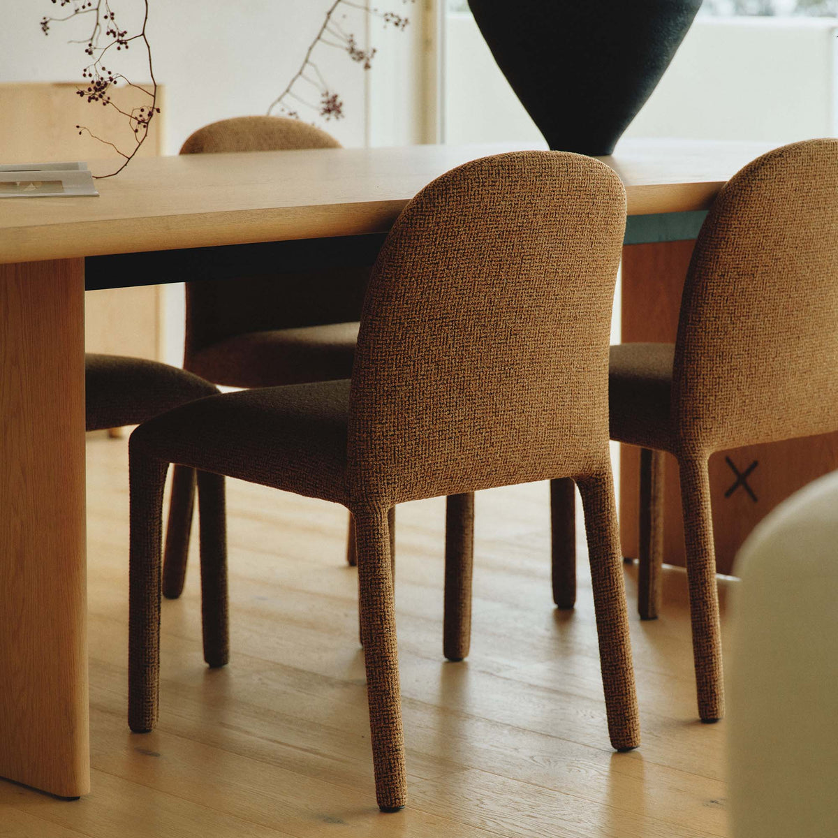Ellis Dining Chair Bronzed Honey