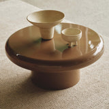Carter Coffee Table Small Dark Cappuccino Gloss