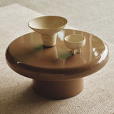 Carter Coffee Table Small Dark Cappuccino Gloss