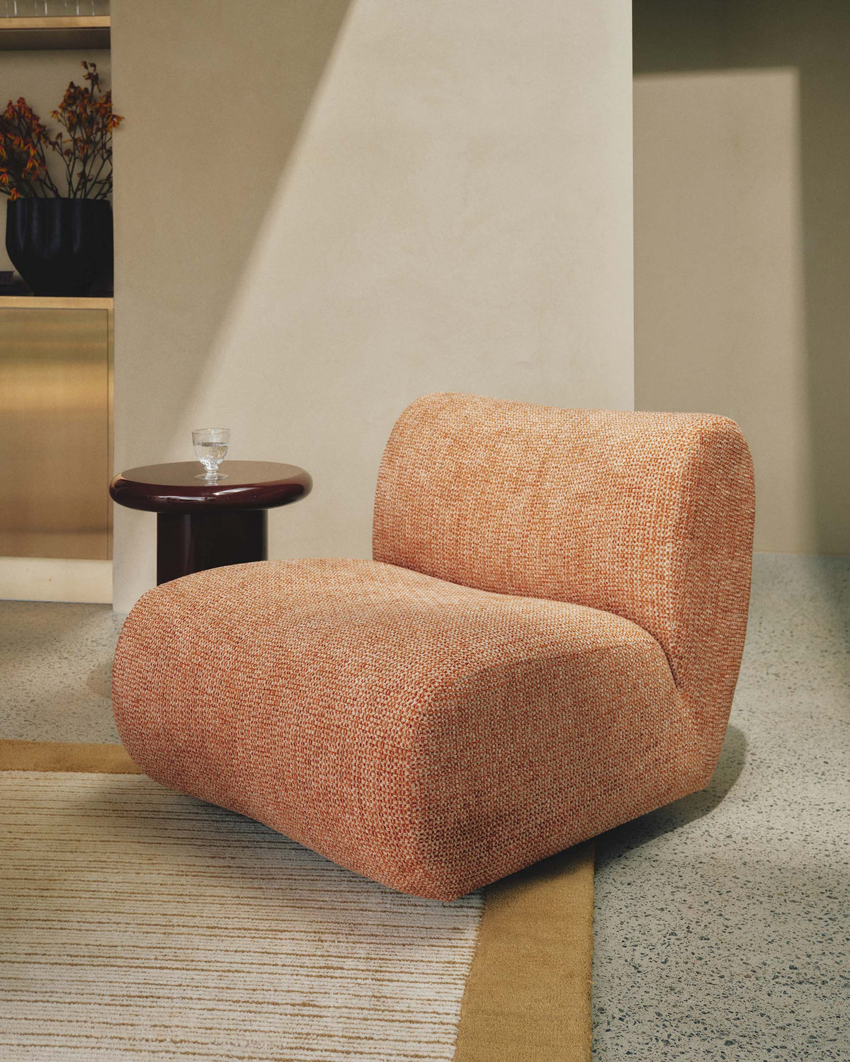 Casen Swivel Chair Golden Husk