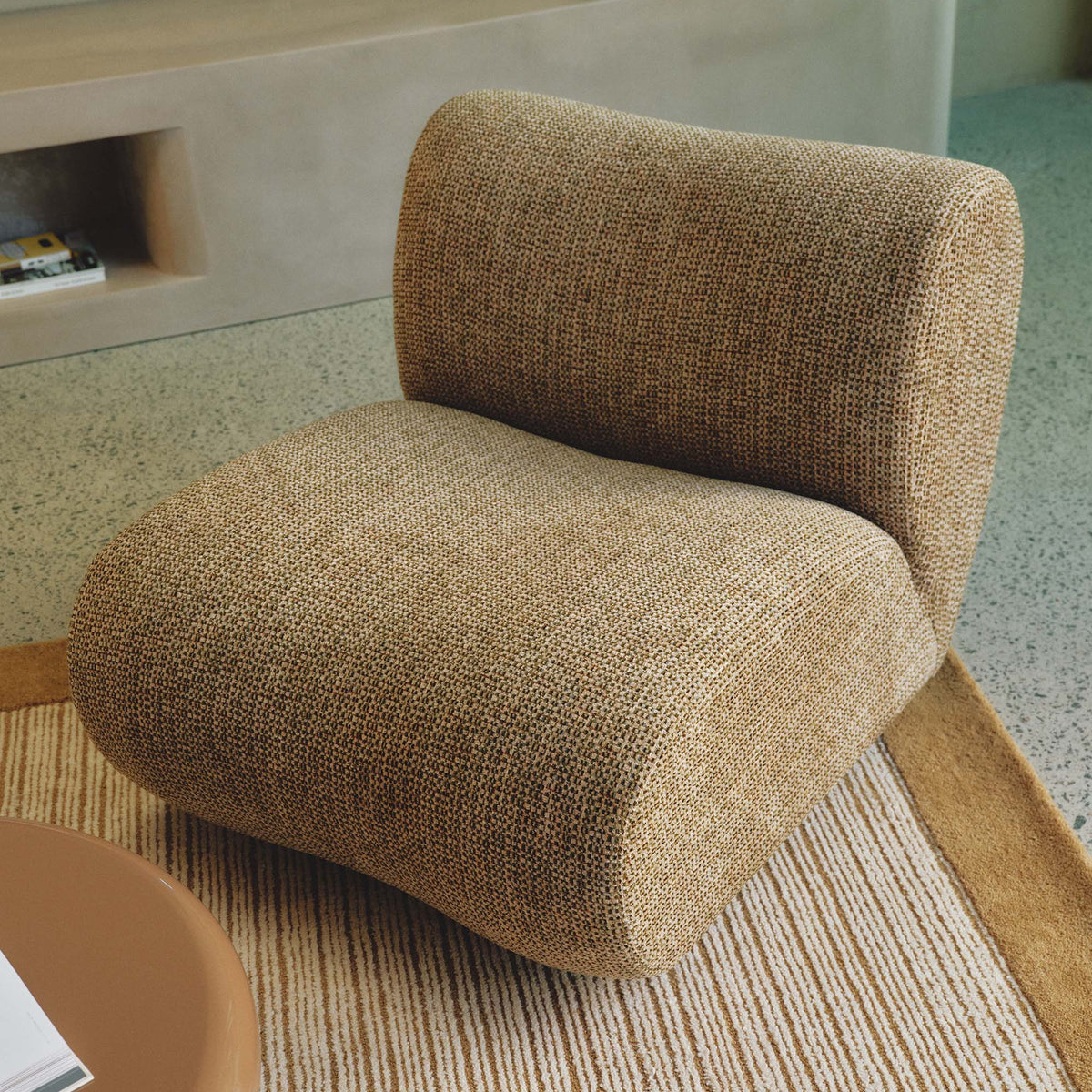 Casen Swivel Chair Olive Sand