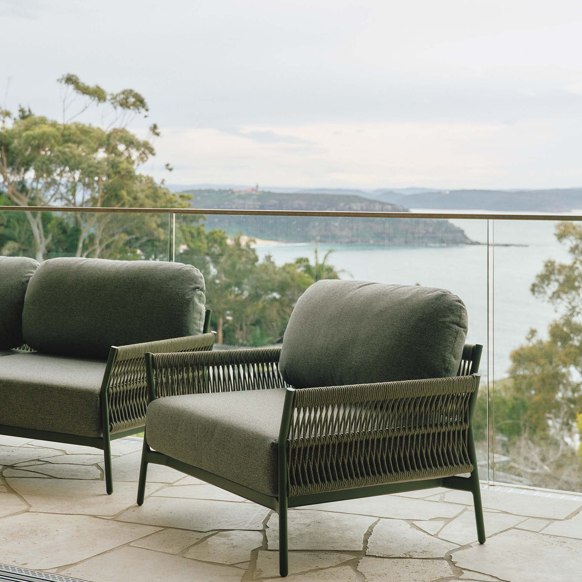 Corvo Outdoor Occasional Chair Alpine