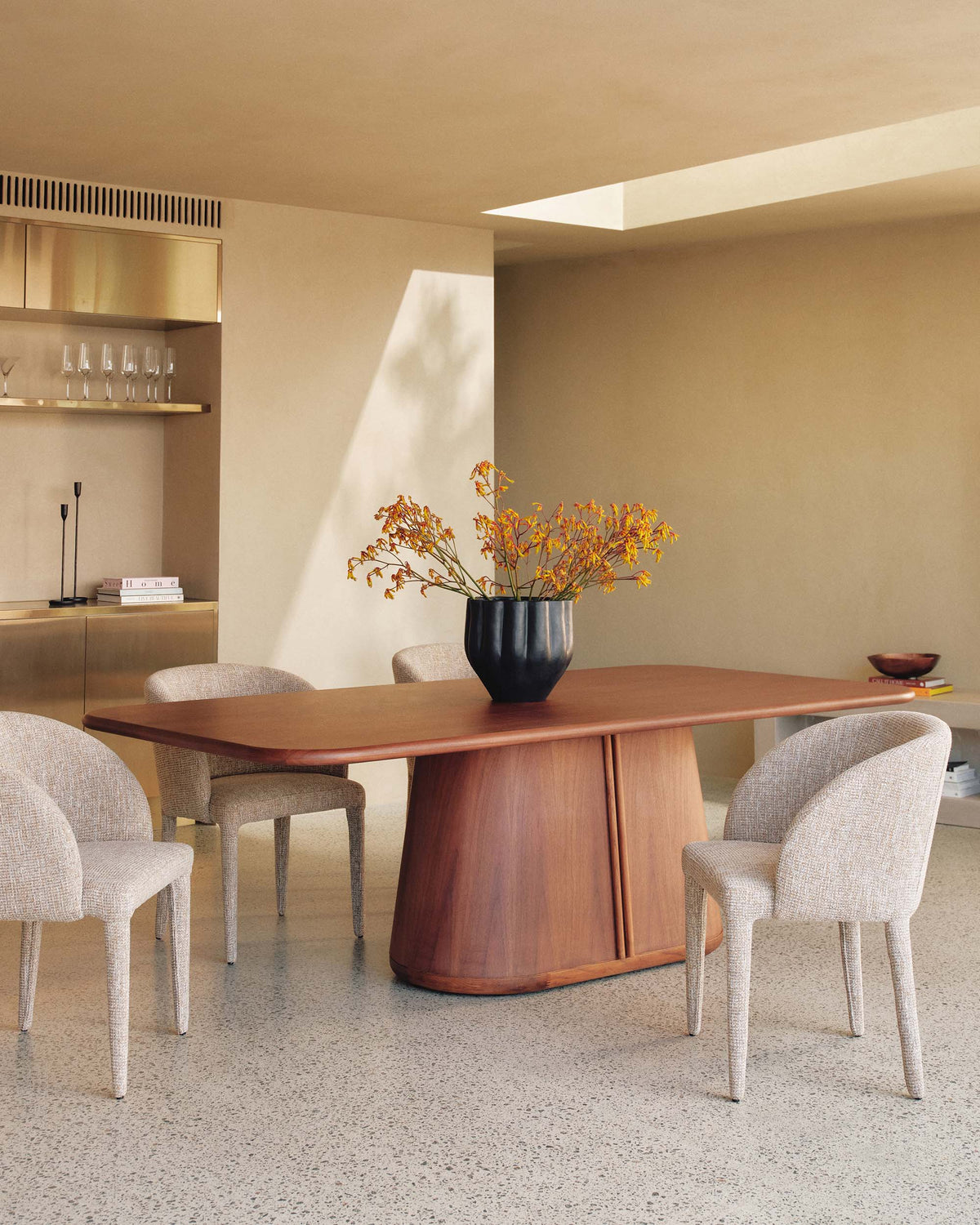 Tannah Dining Table Walnut Small
