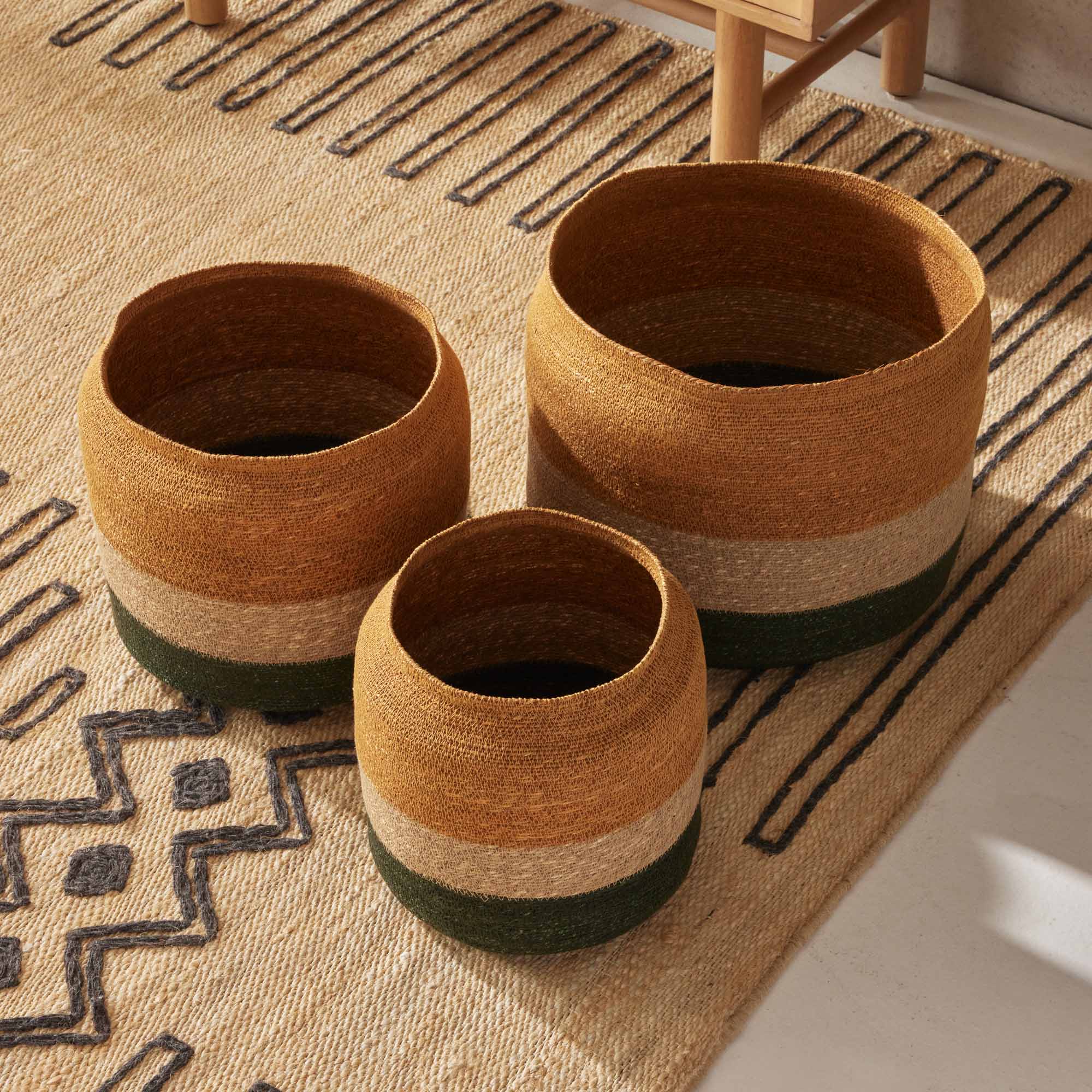 Mason Baskets Set 3