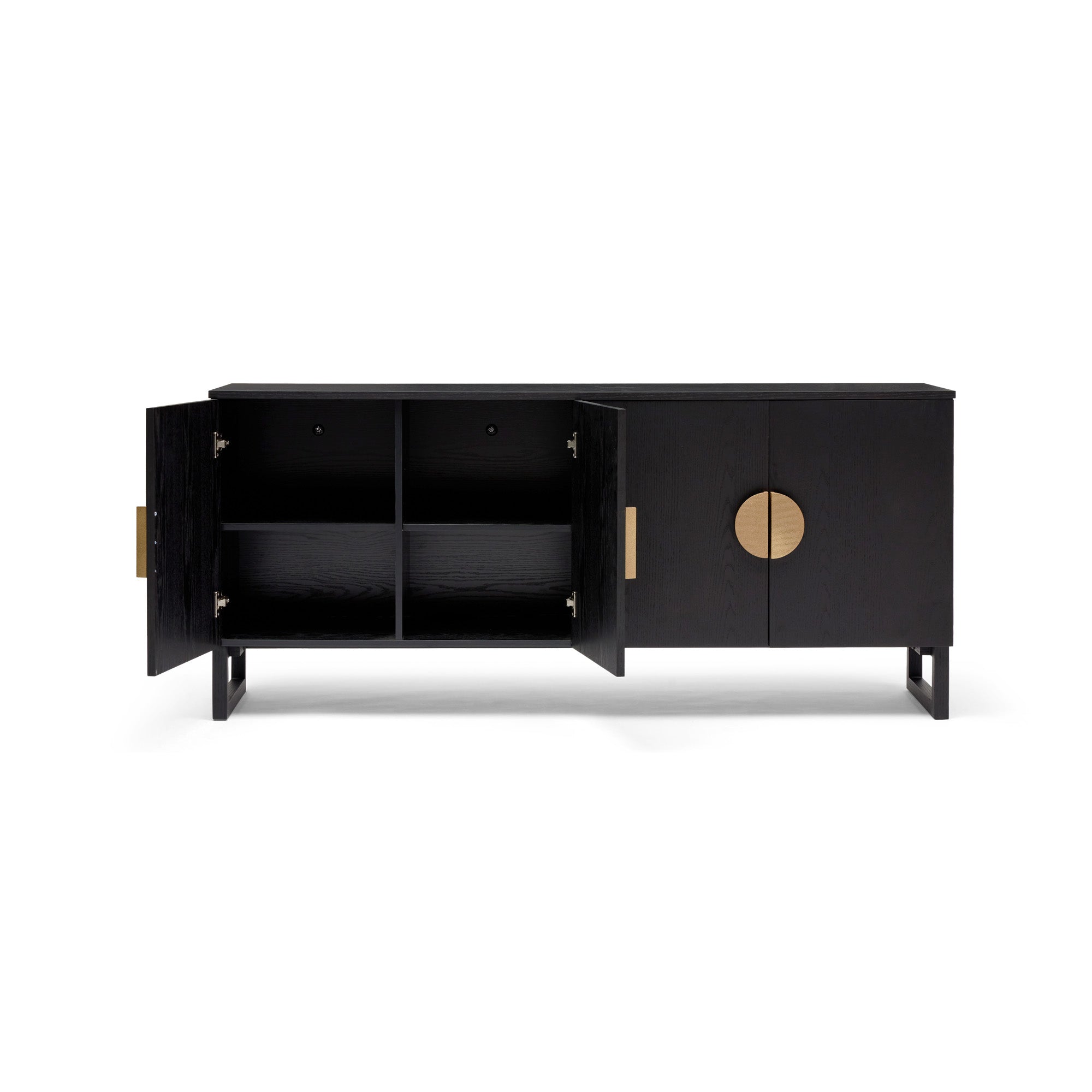 Luna II Sideboard Black Gold