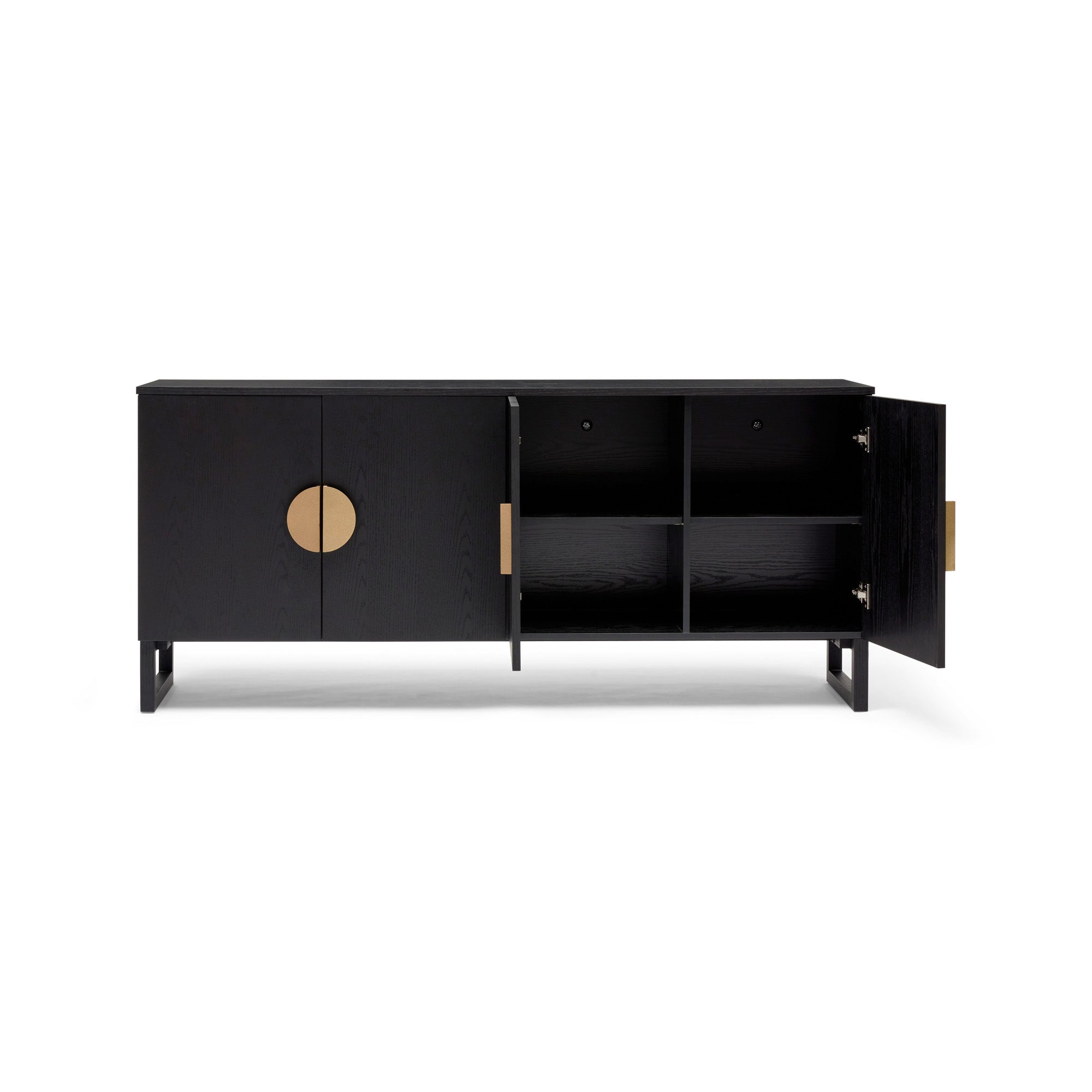 Luna II Sideboard Black Gold