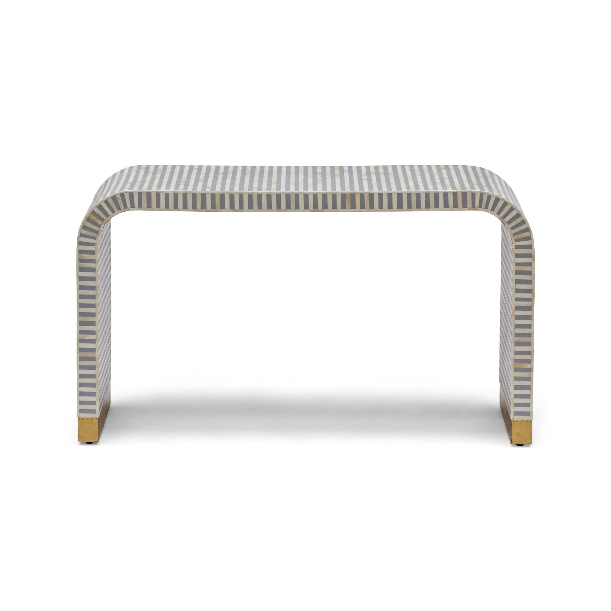 Lennox Bone Inlay Console Grey