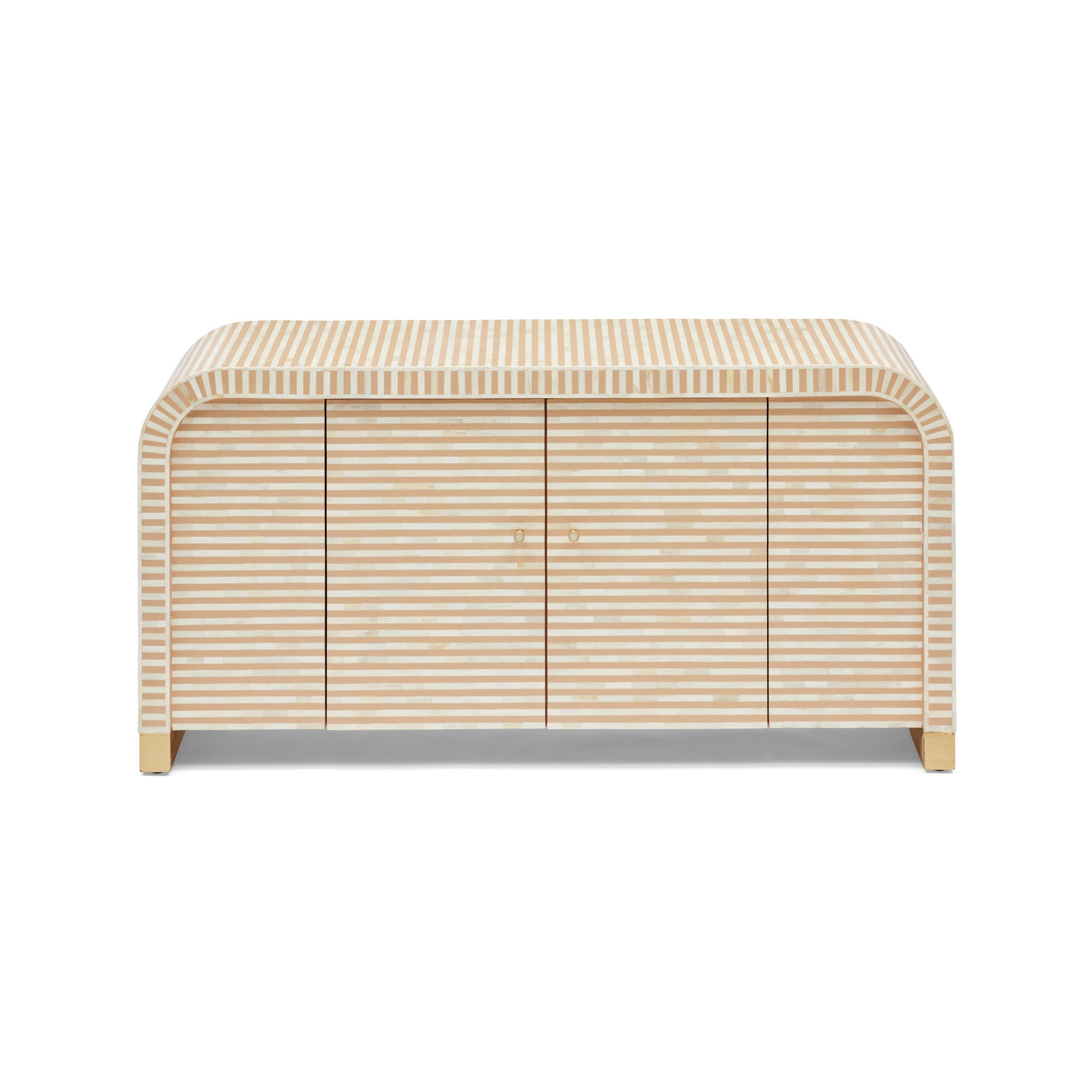 Hugo Bone Inlay Sideboard Almond