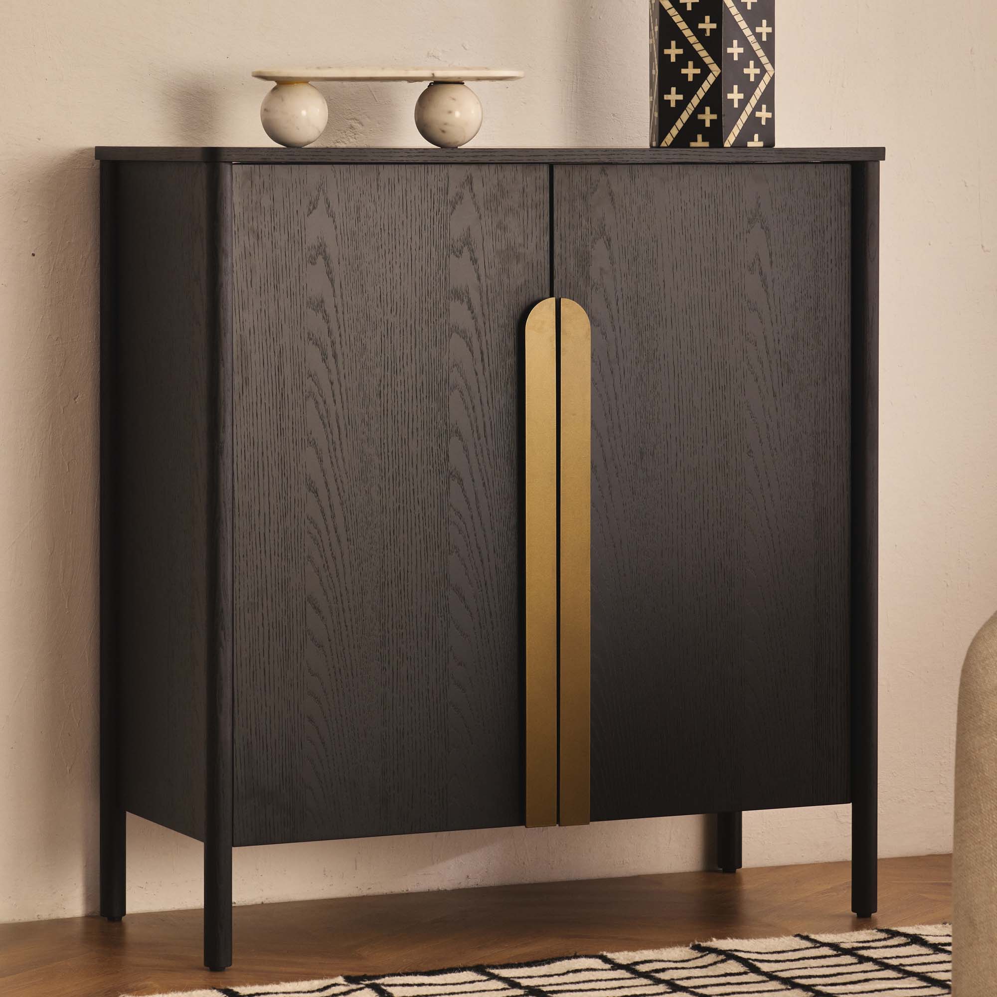 Hemky Bar Cabinet Black