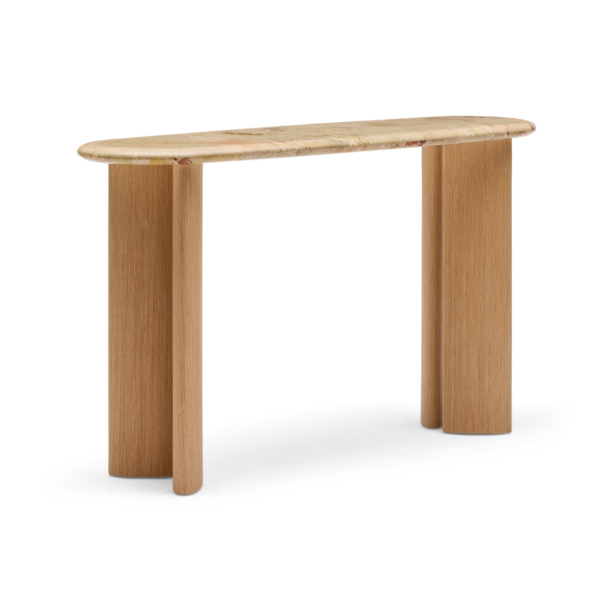 Hallie Console Aurora Marble