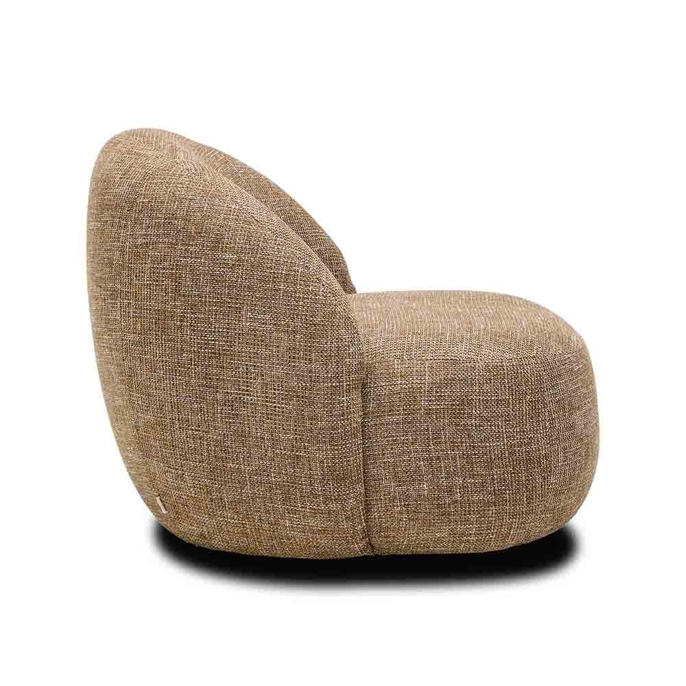 Bronn Swivel Chair Caramel Husk