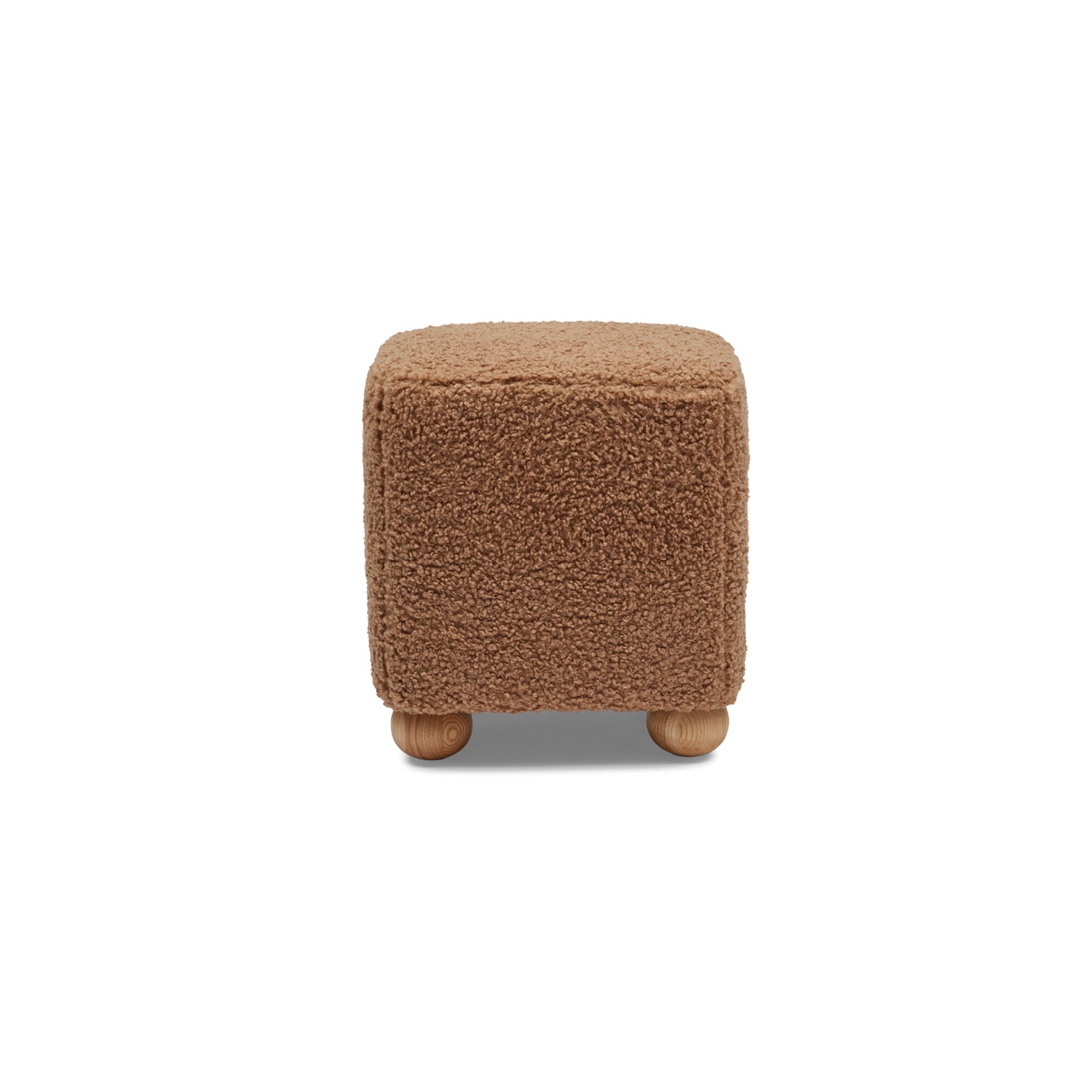 Teddy Ottoman Caramel