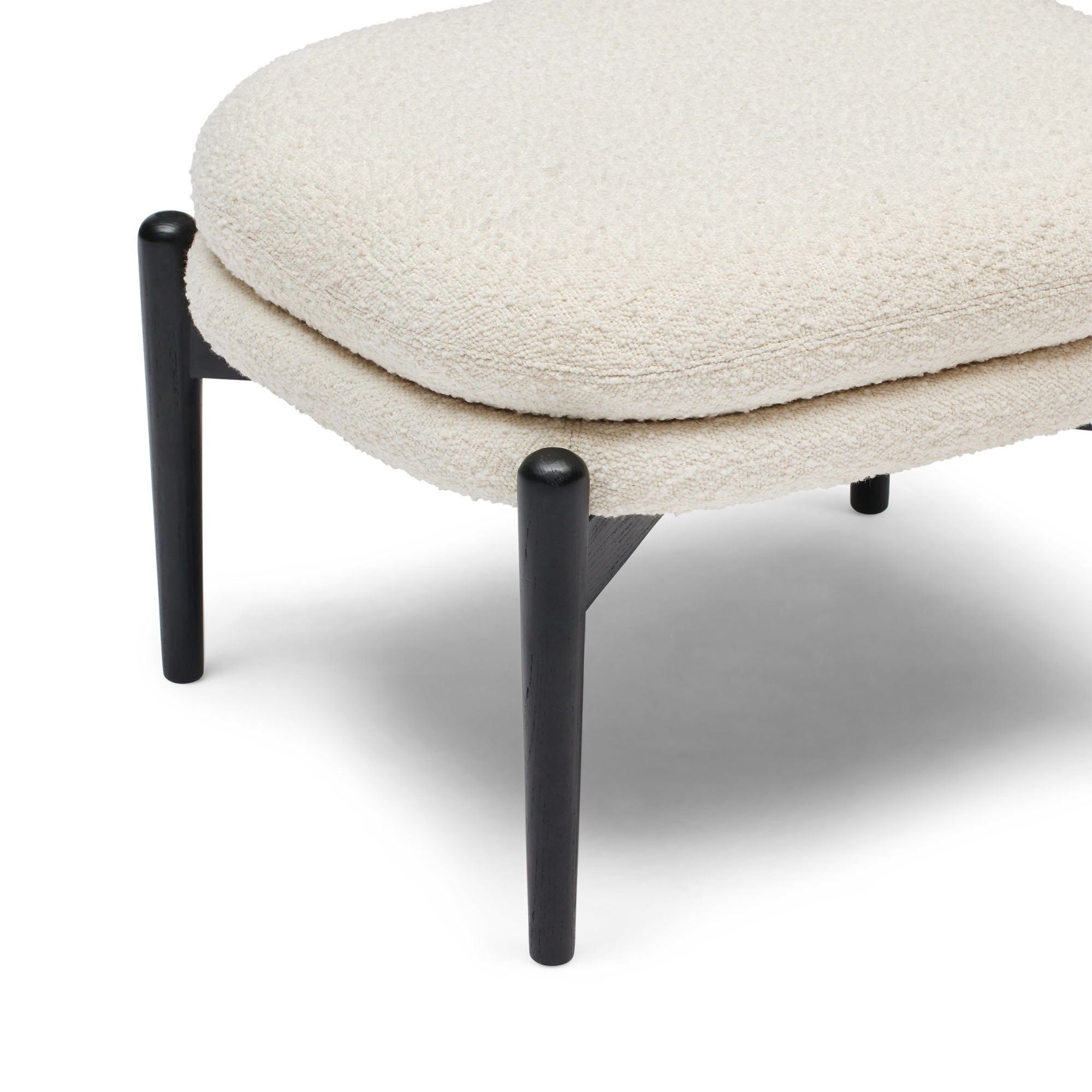 Ainsley Ottoman Ivory