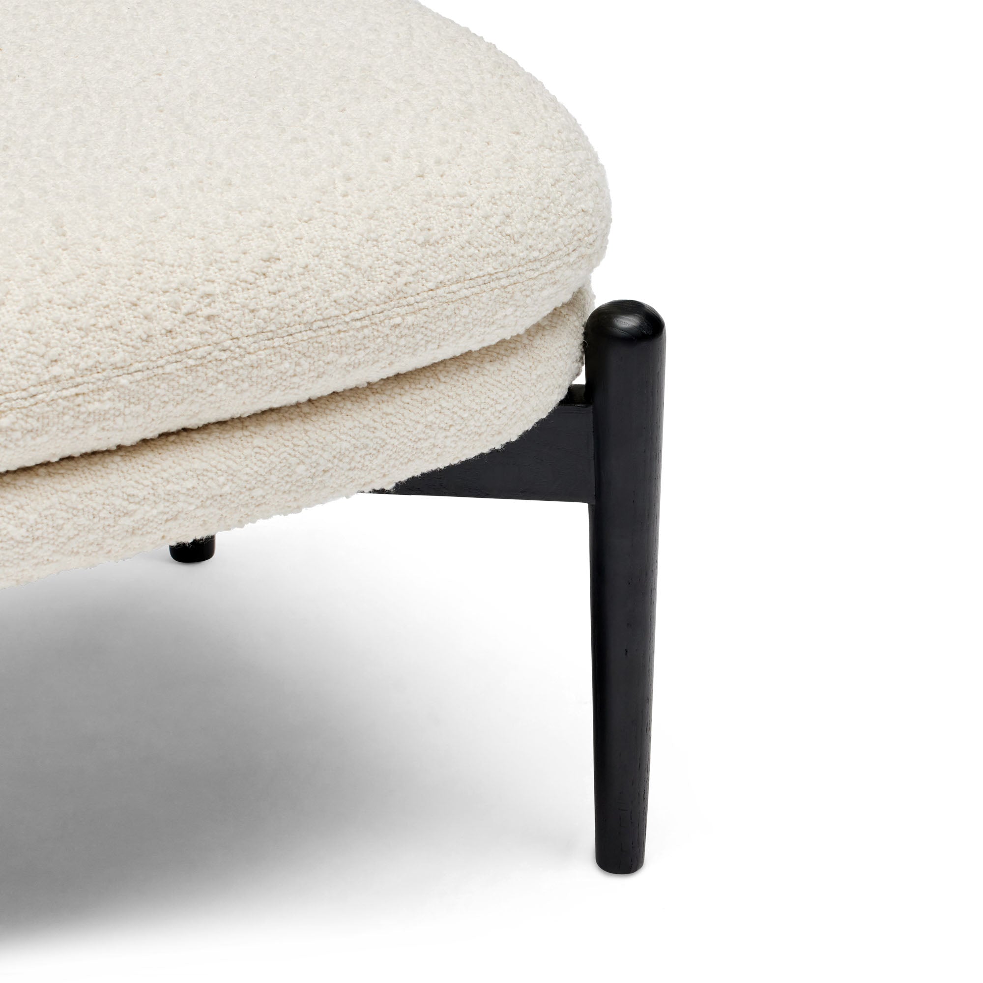 Ainsley Ottoman Ivory