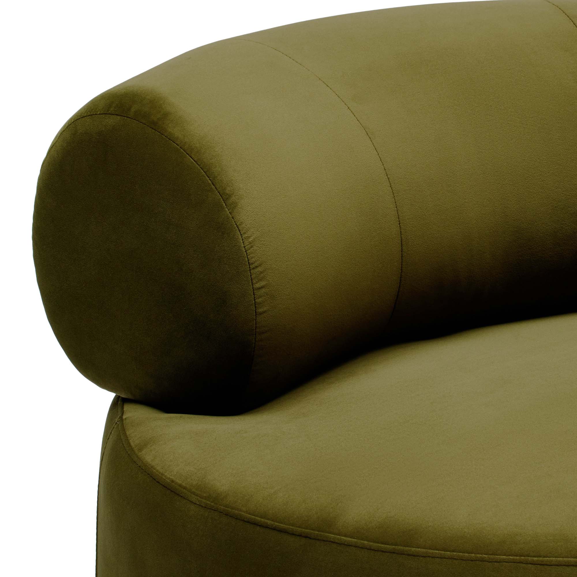 Hamish Swivel Chair Moss Green