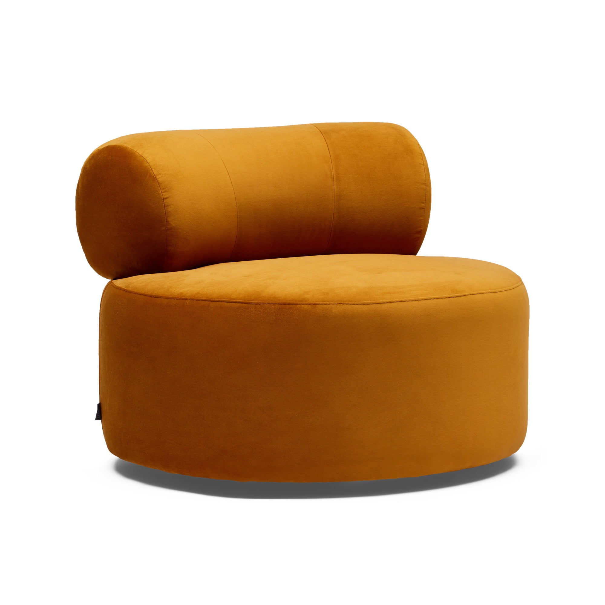 Hamish Swivel Chair Cognac