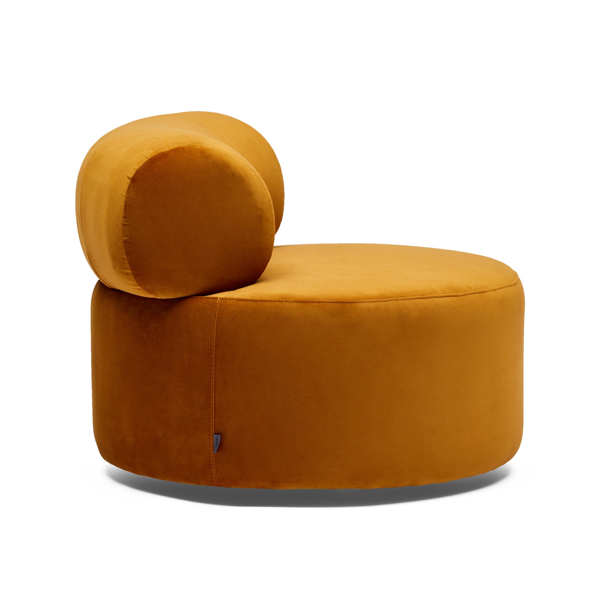 Hamish Swivel Chair Cognac