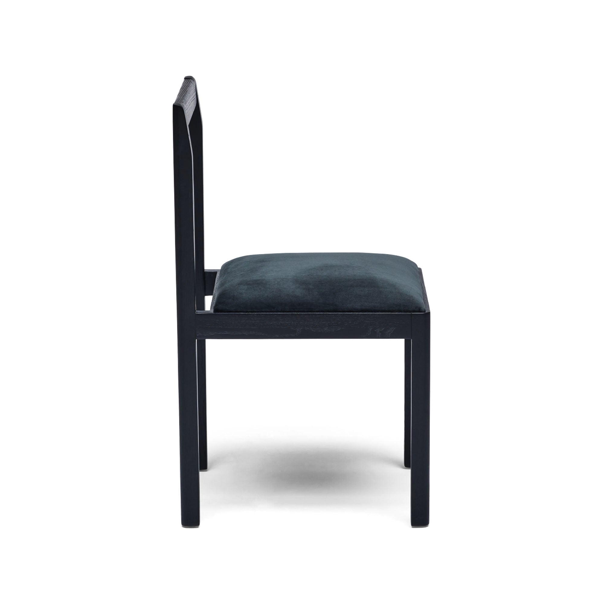 Subo Dining Chair Black Velvet