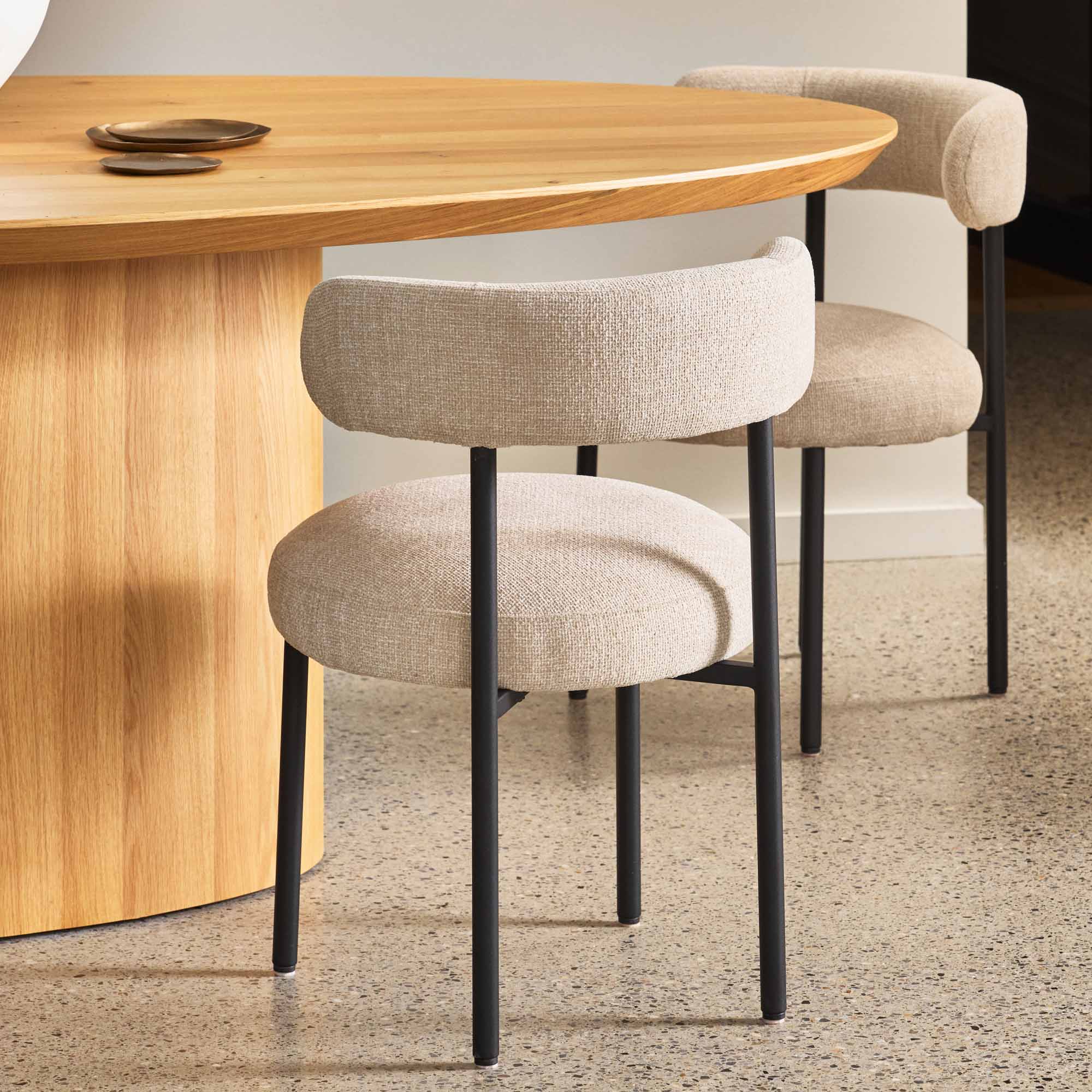 Franco Dining Chair Soft Ivory