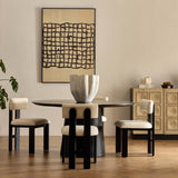 Tolv Dining Chair Soft Alabaster