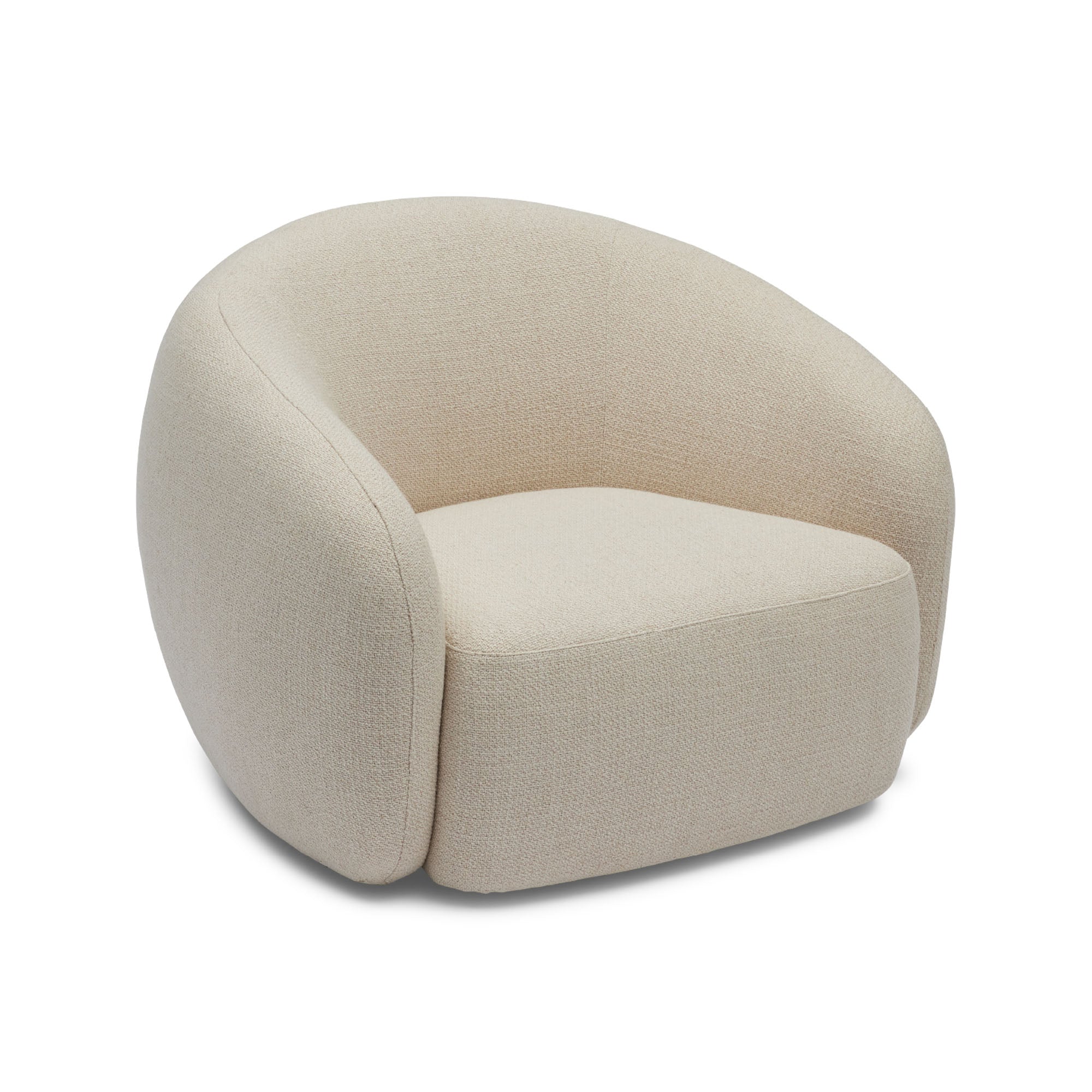 Taite Swivel Chair Cashew