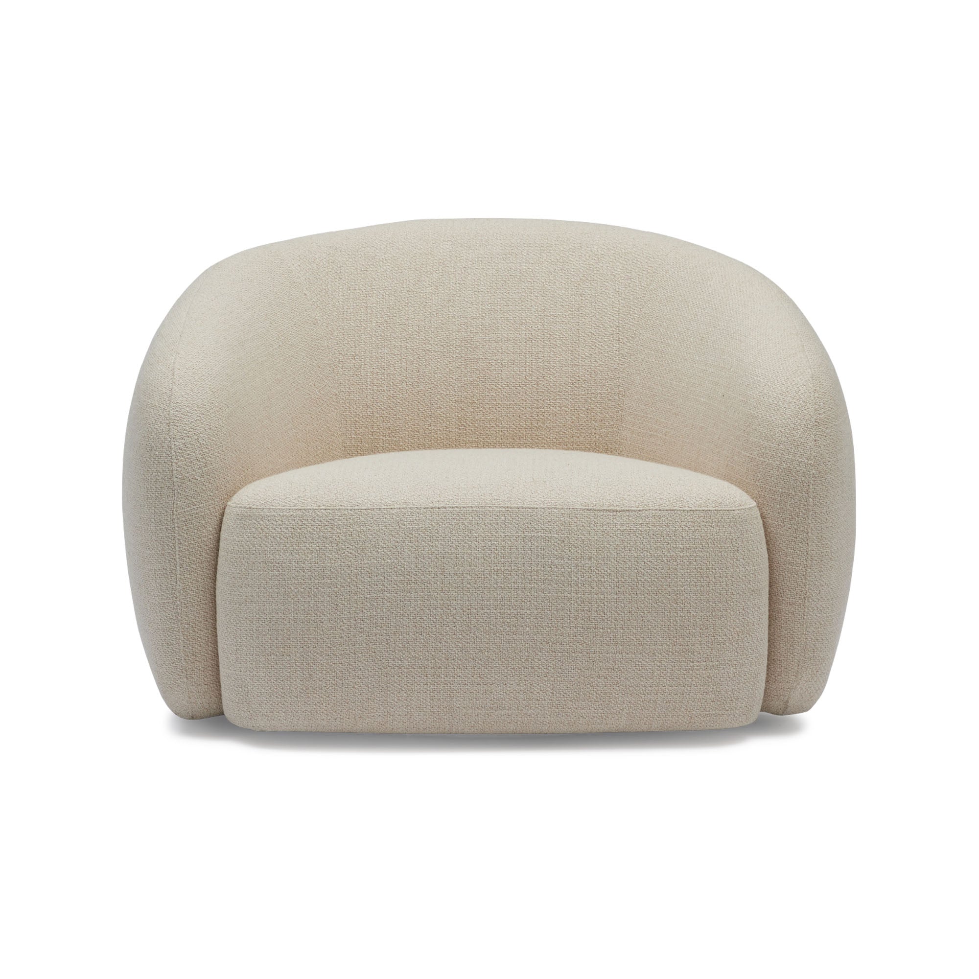 Taite Swivel Chair Cashew