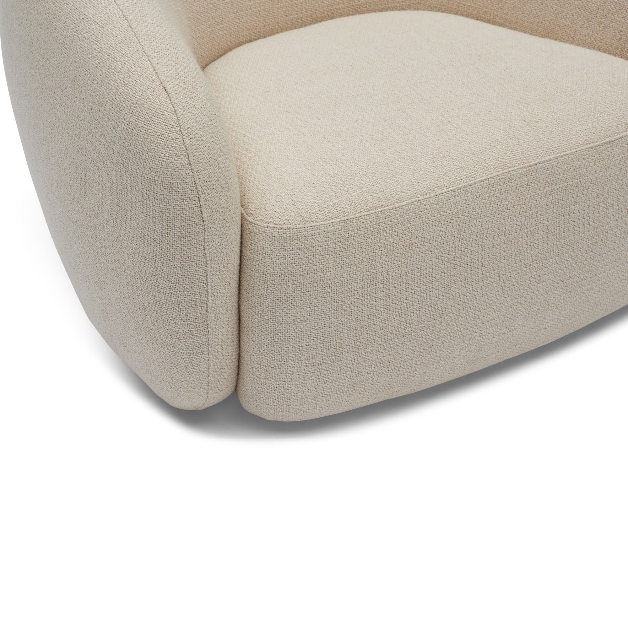 Taite Swivel Chair Cashew