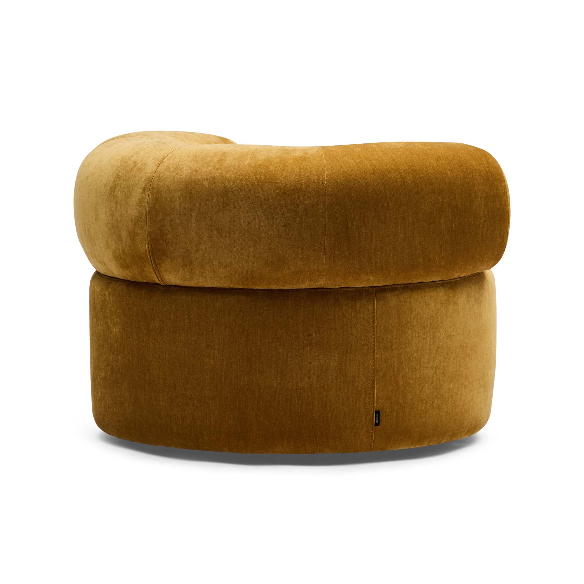 Gaia Swivel Chair Caramel