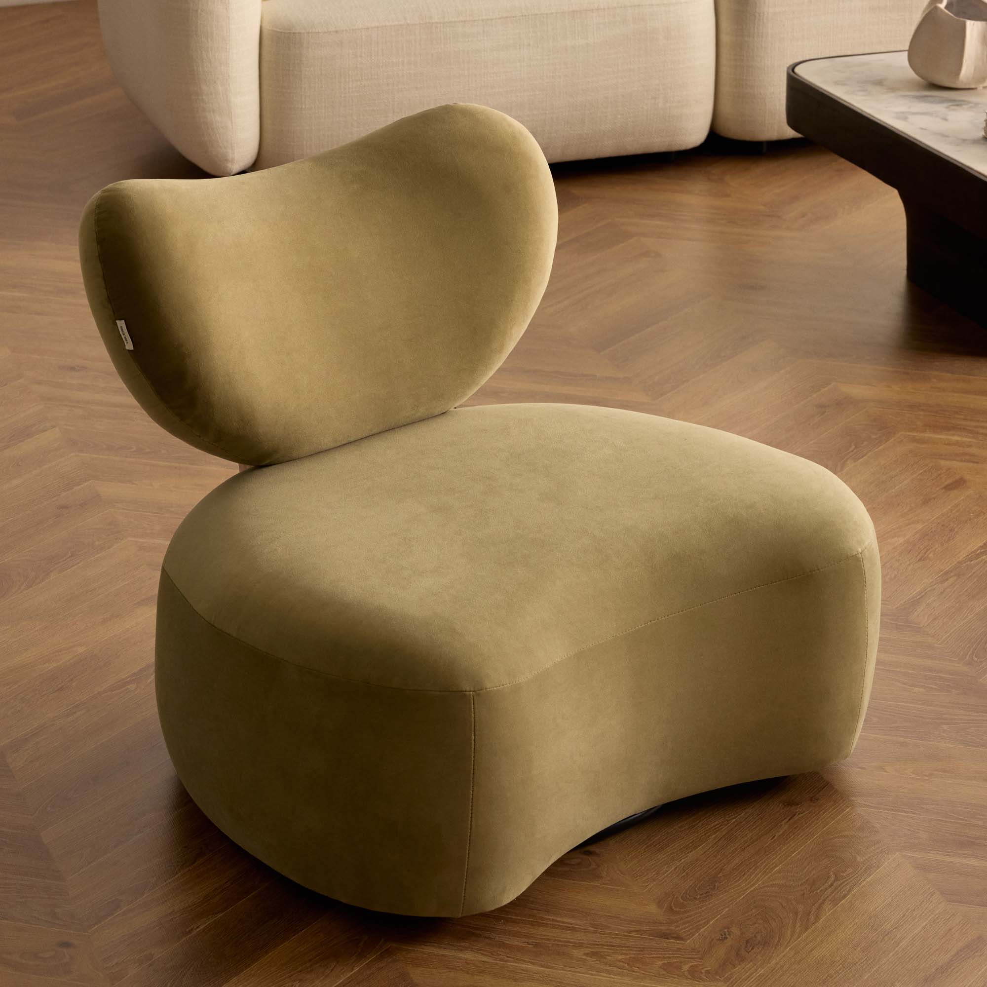 Almos Swivel Chair Sage