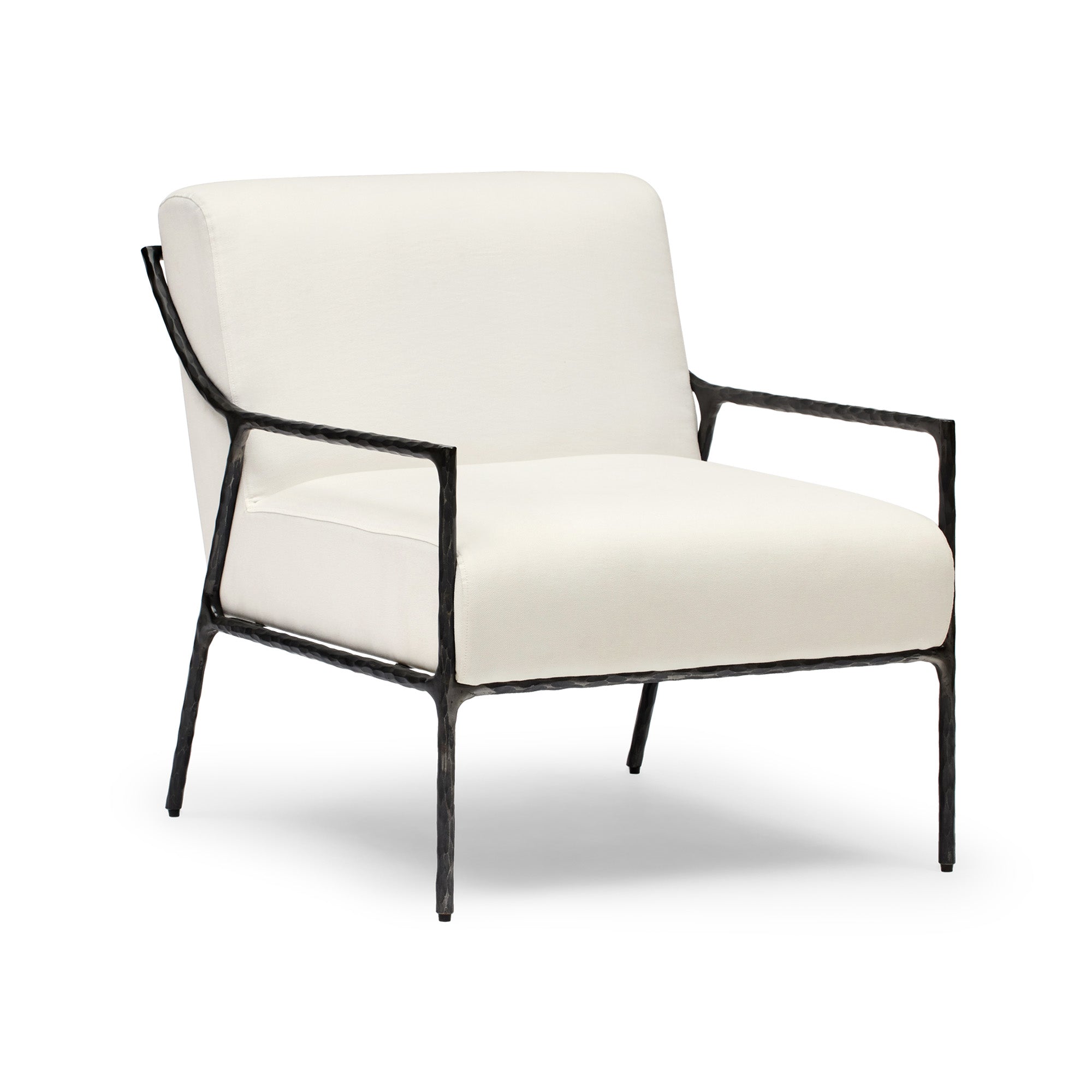 Harper Chair Ivory & Black