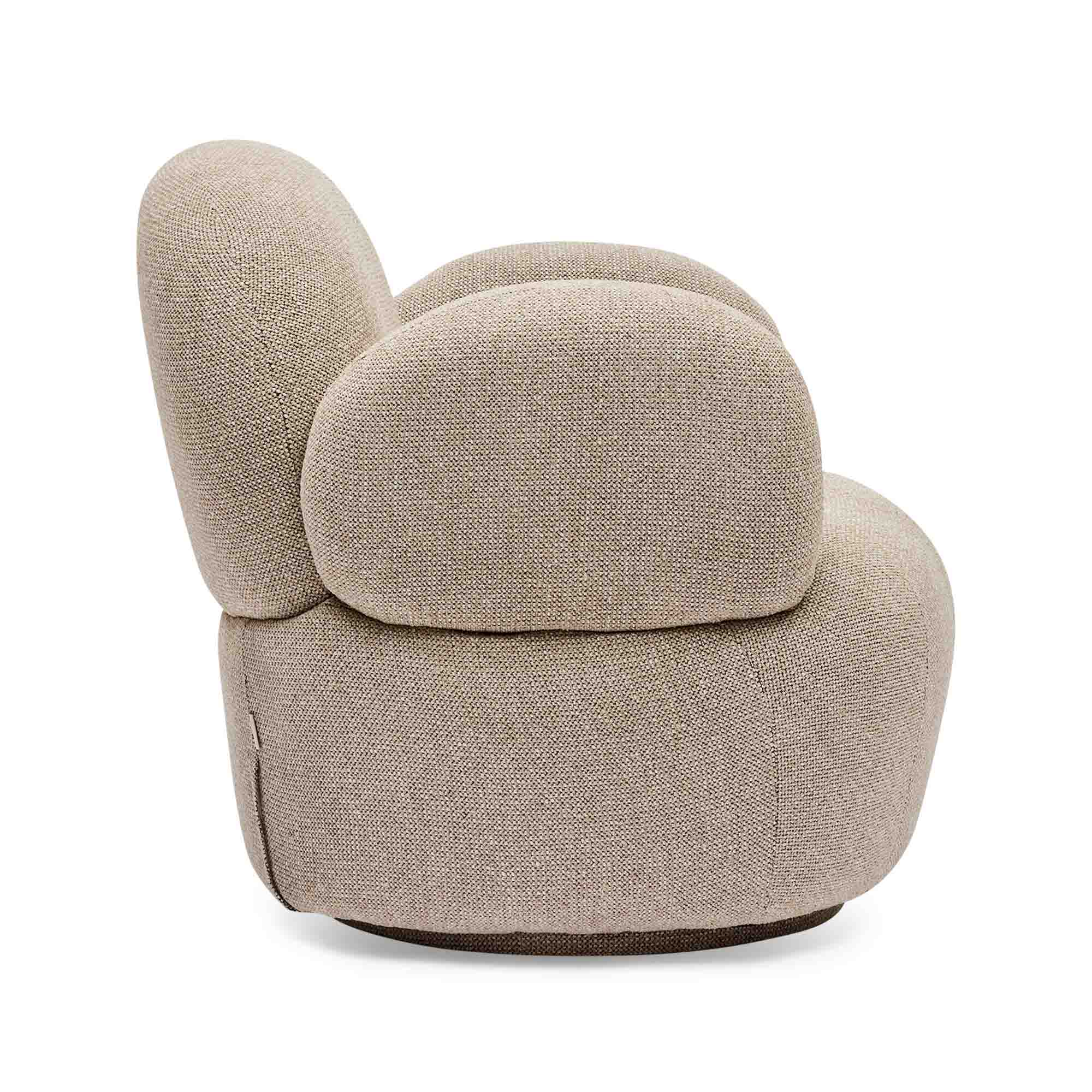 Cleo Swivel Chair & Ottoman Set Hazel