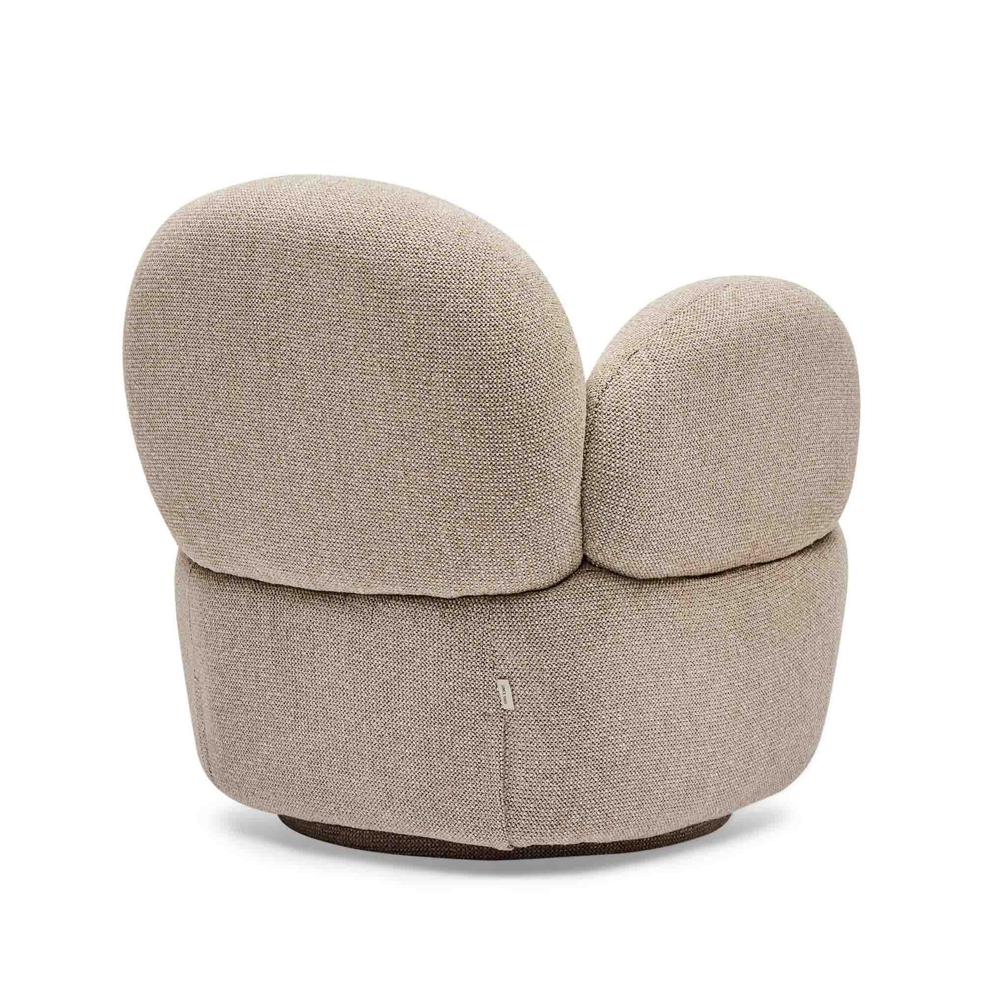 Cleo Swivel Chair & Ottoman Set Hazel