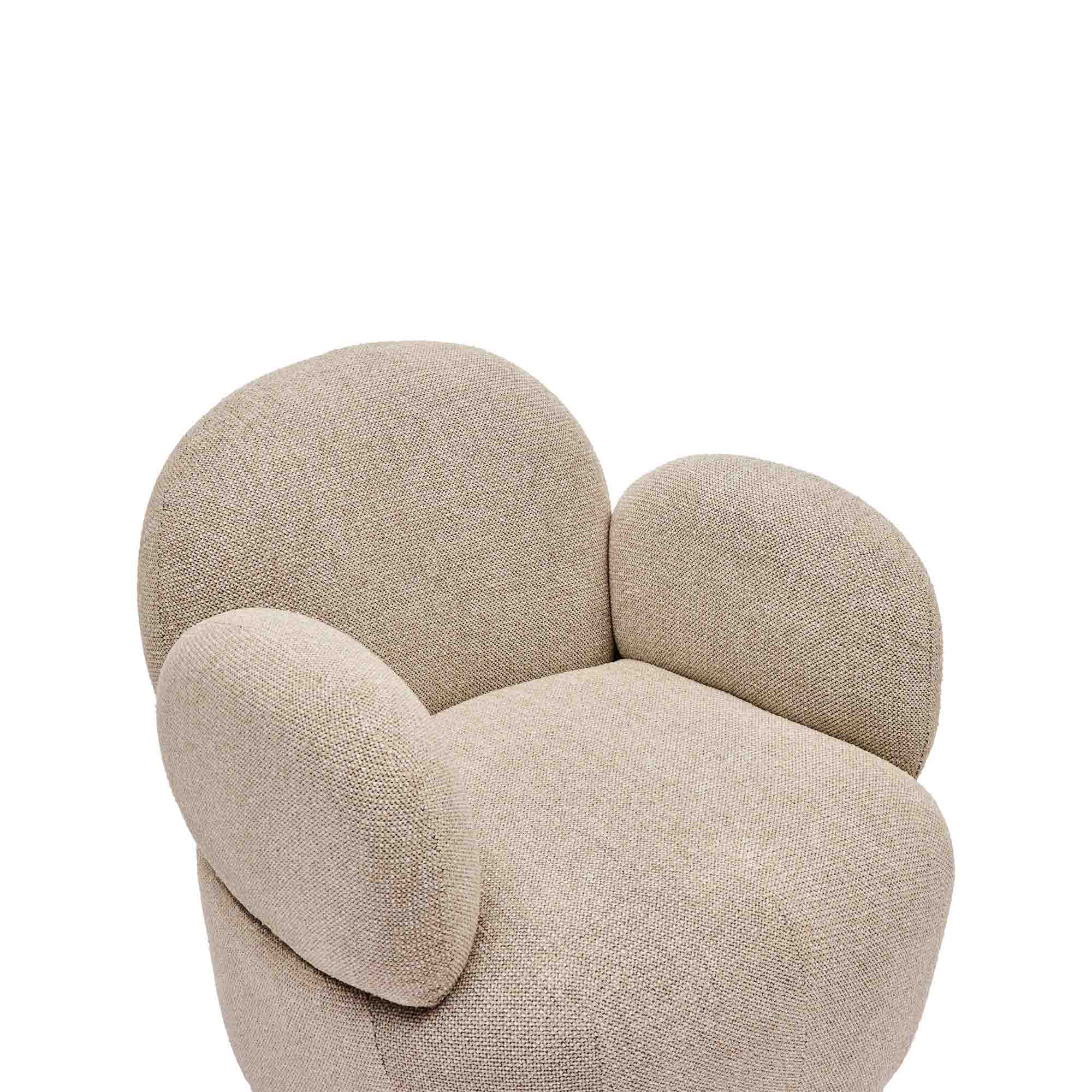Cleo Swivel Chair & Ottoman Set Hazel