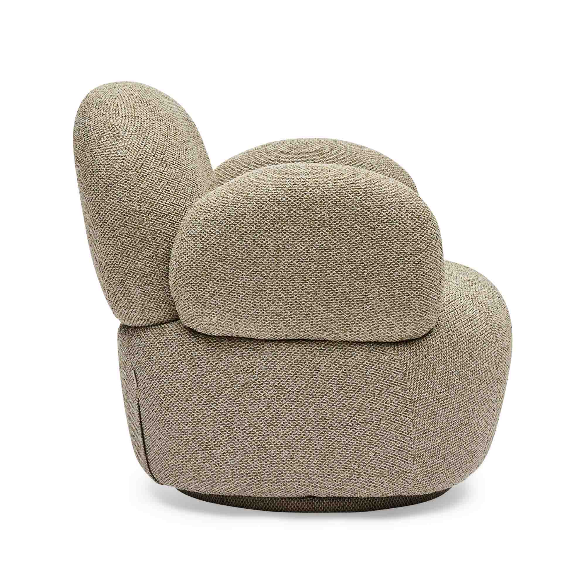 Cleo Swivel Chair & Ottoman Set Pistachio